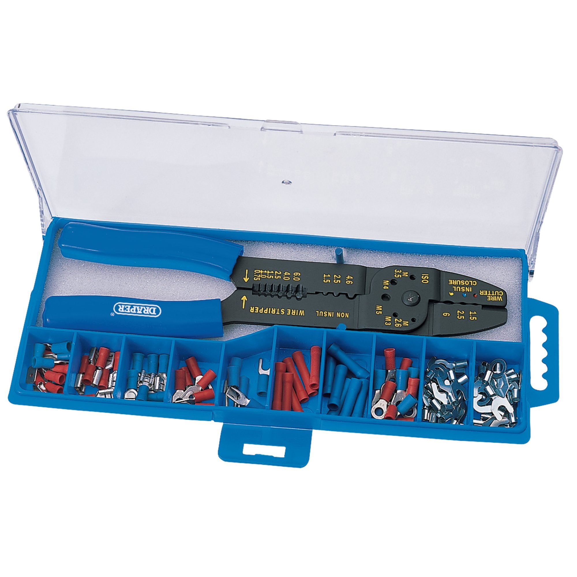 5-Way-Crimping-Tool-&-Terminal-Kit,-240mm