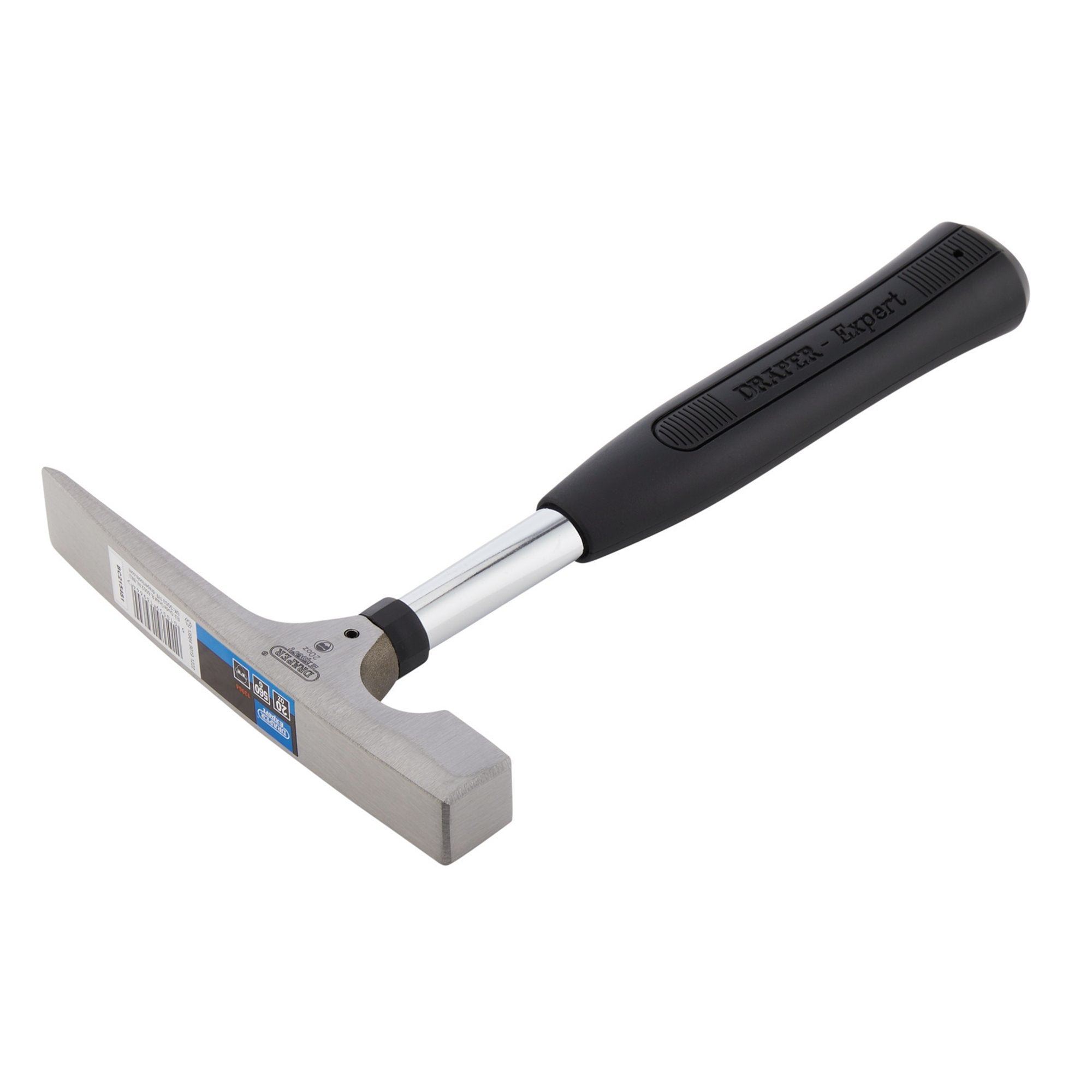 Draper-Expert-Bricklayers-Hammer-with-Tubular-Steel-Shaft,-560g