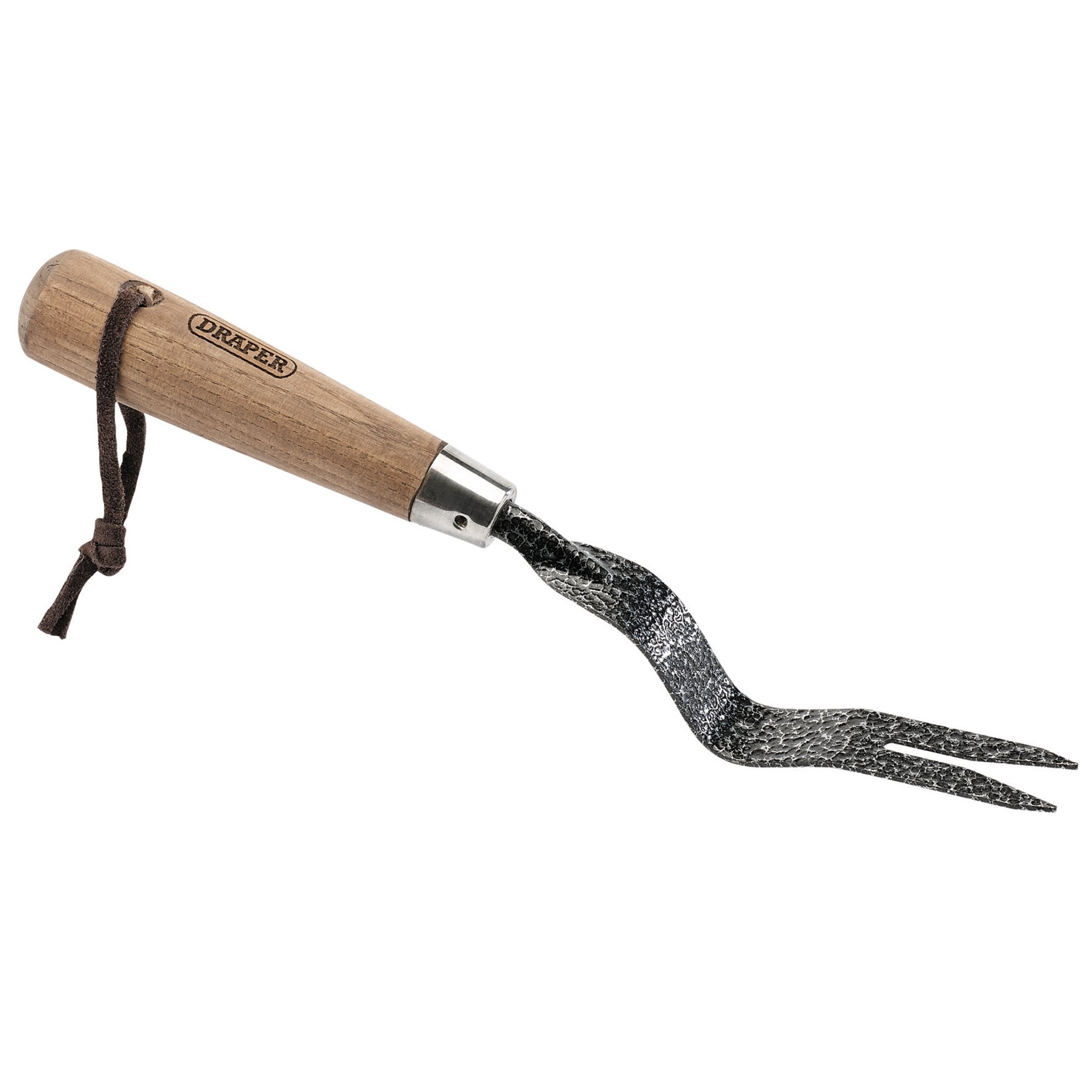 Carbon-Steel-Heavy-Duty-Hand-Weeder-with-Ash-Handle,-125mm