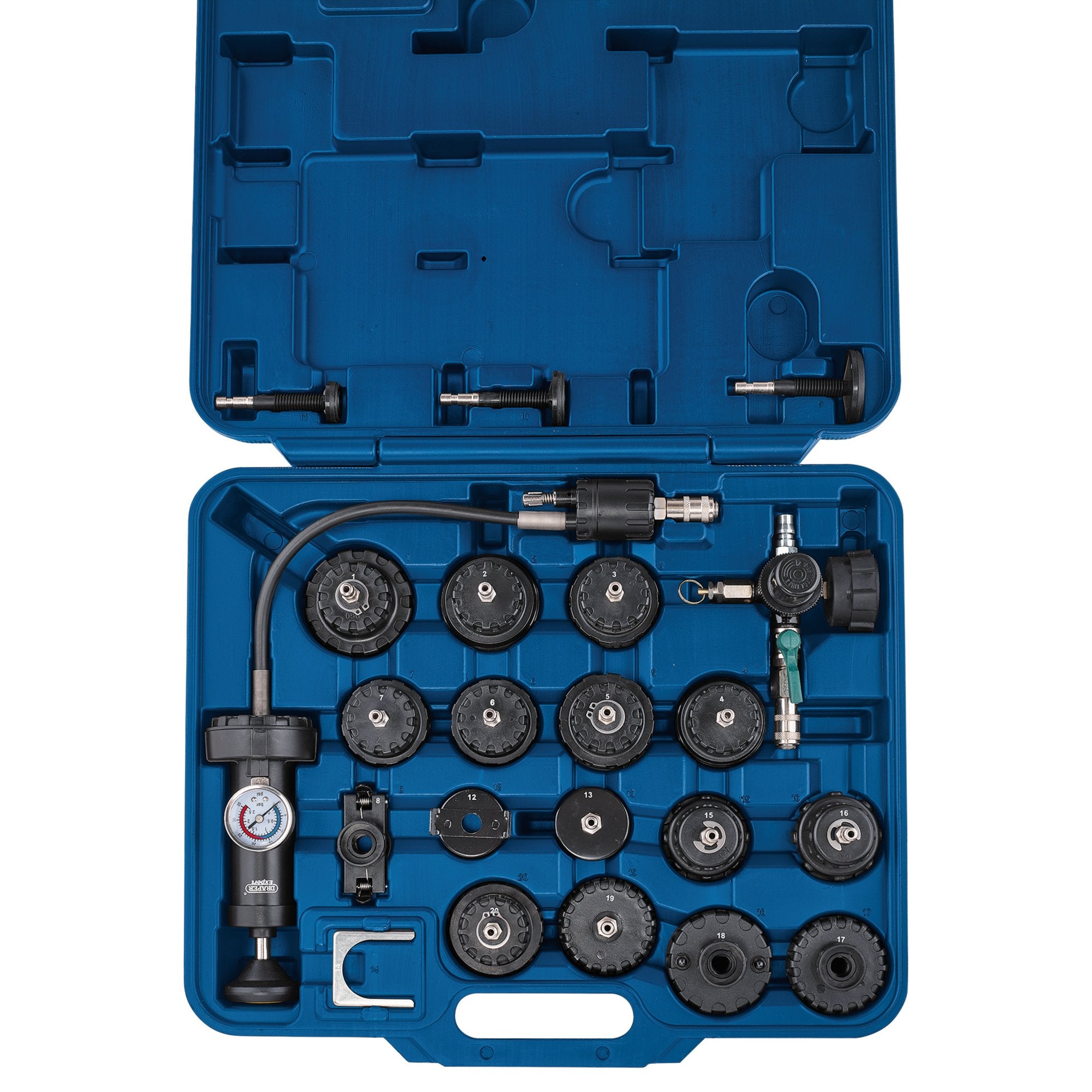 Cooling-System-Pressure-Test-Kit-(22-Piece)