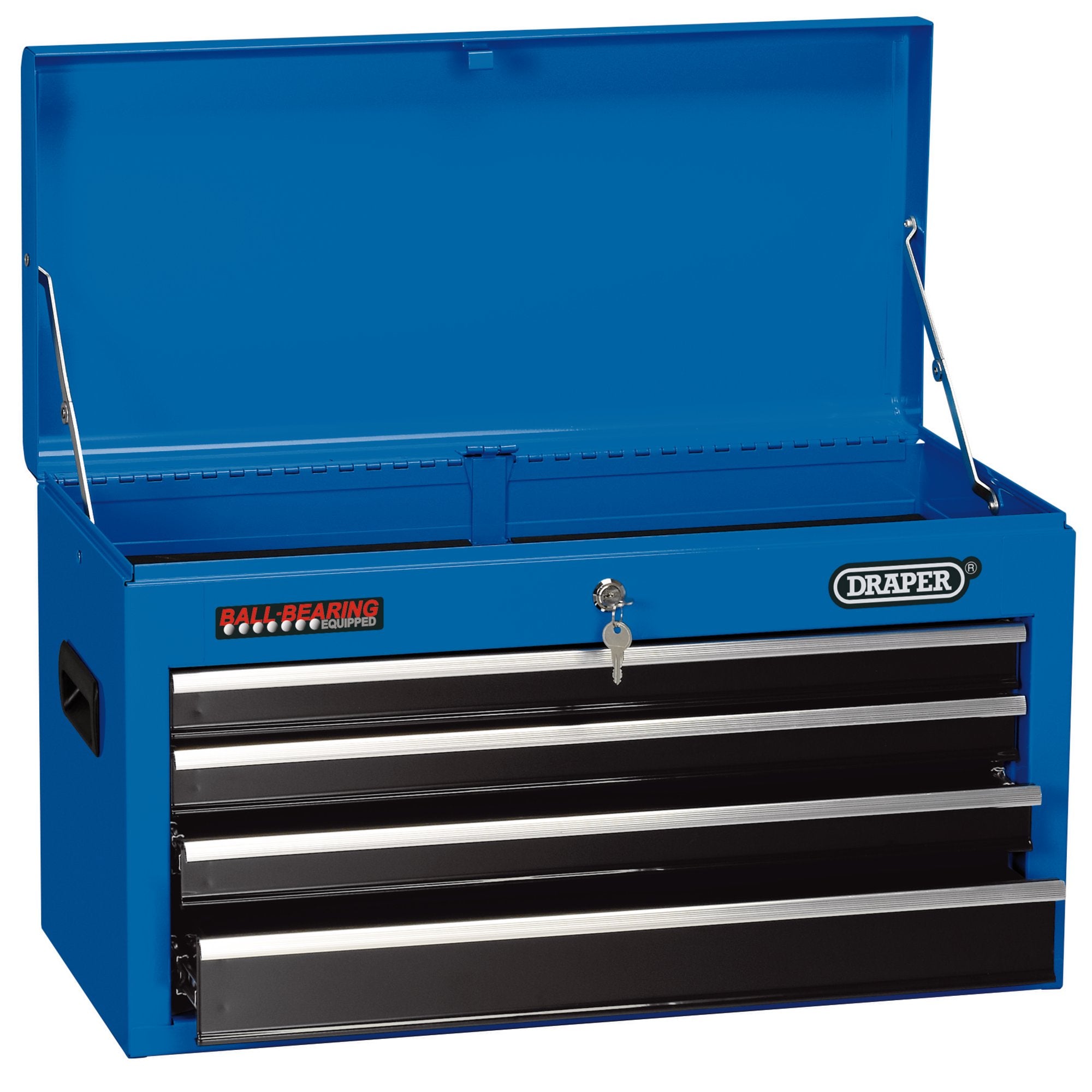 Tool-Chest,-4-Drawer,-26",-Blue