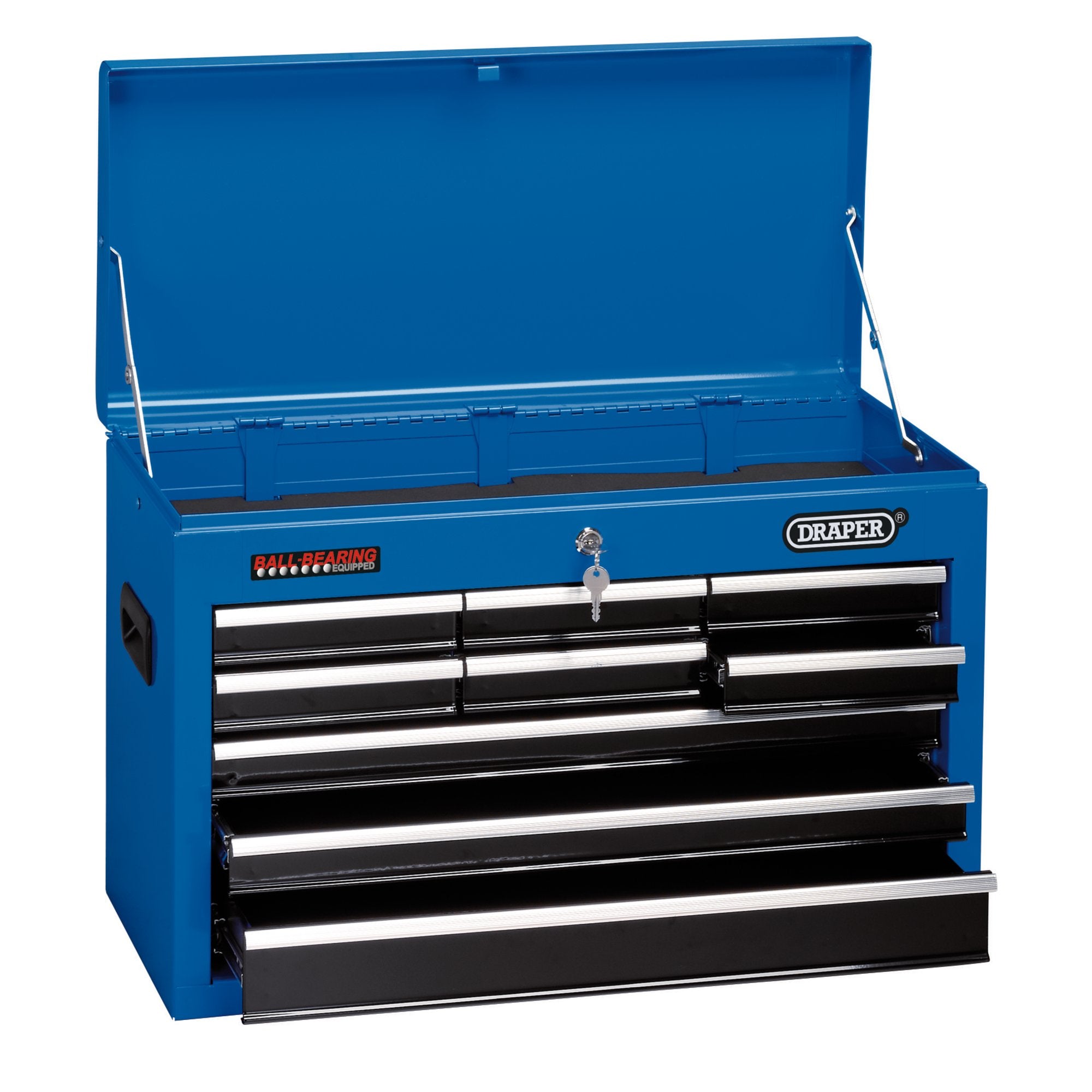 Tool-Chest,-9-Drawer,-26",-Blue