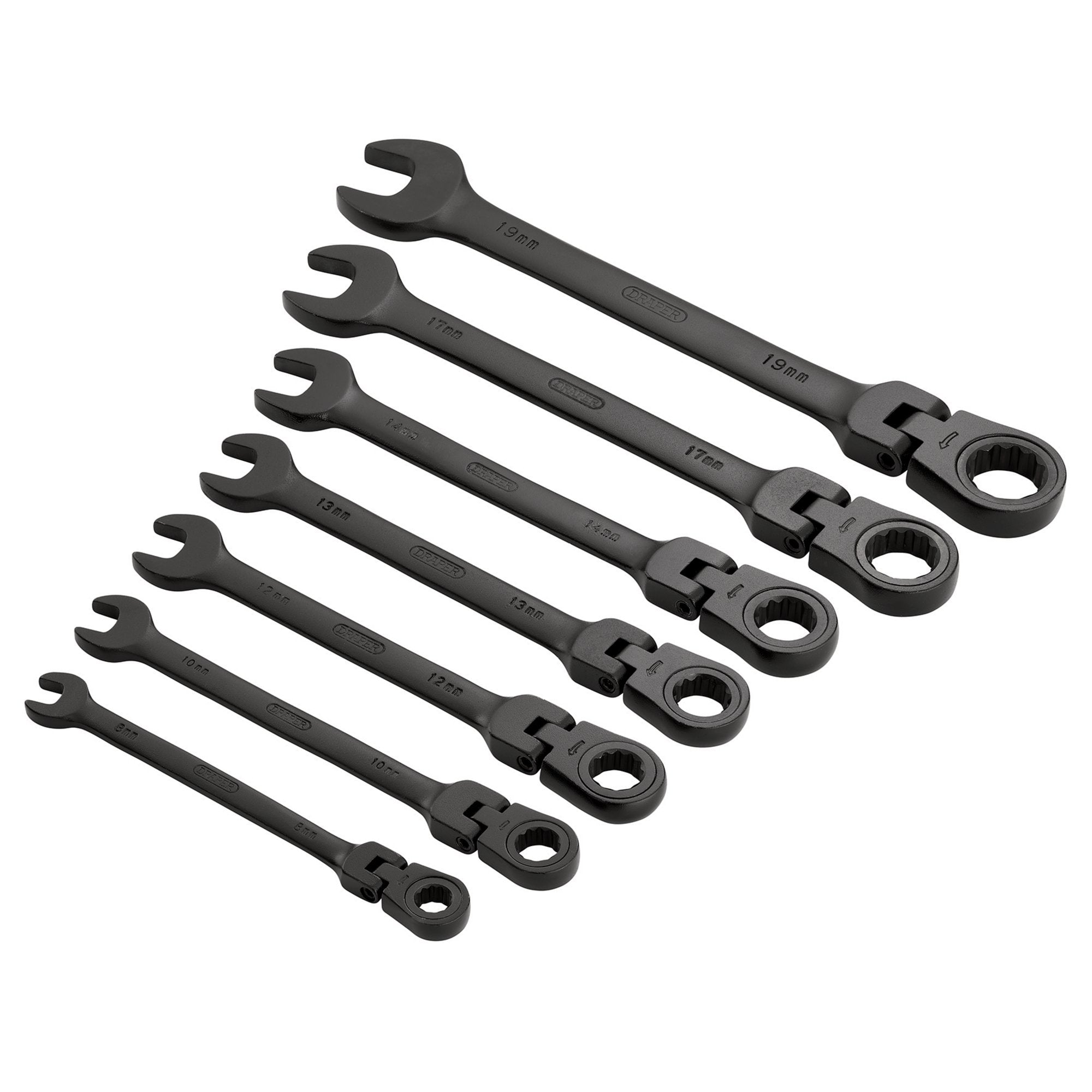Flexible-Head-Ratcheting-Metric-Combination-Spanner-Set-(7-Piece)