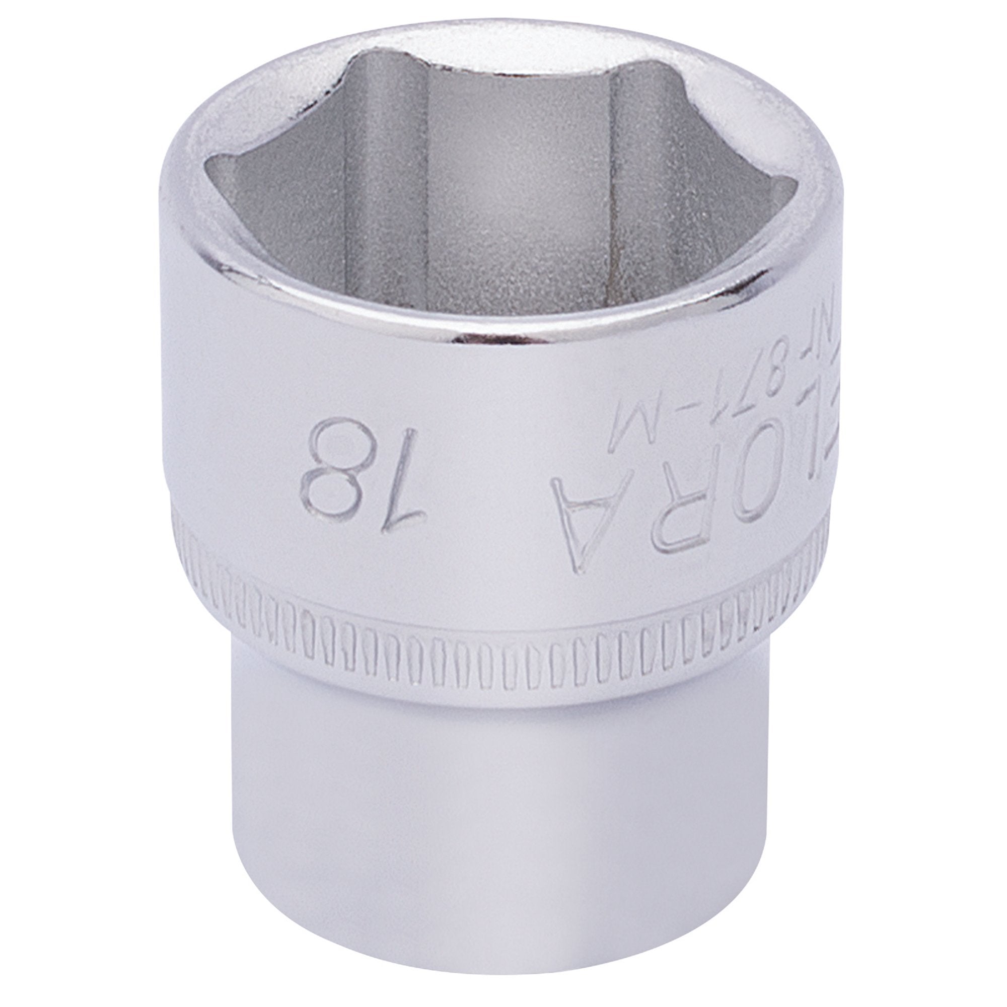 Elora-Hexagon-Socket,-3/8"-Sq.-Dr.,-18mm