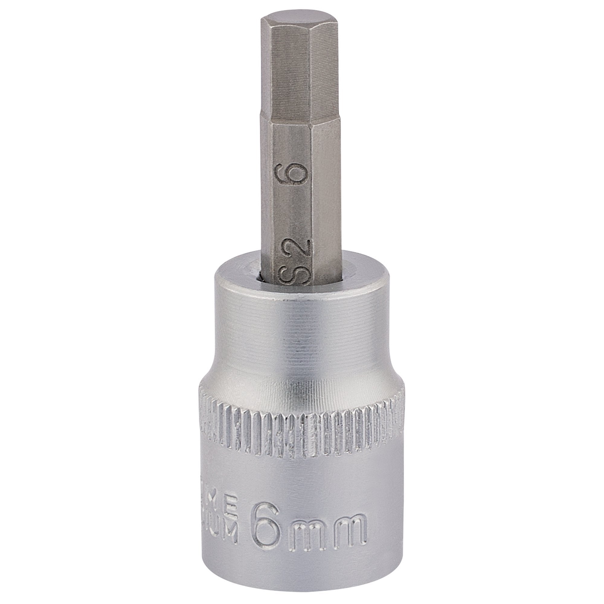 Socket-with-Hexagonal-Bit,-3/8"-Sq.-Dr.,-6mm
