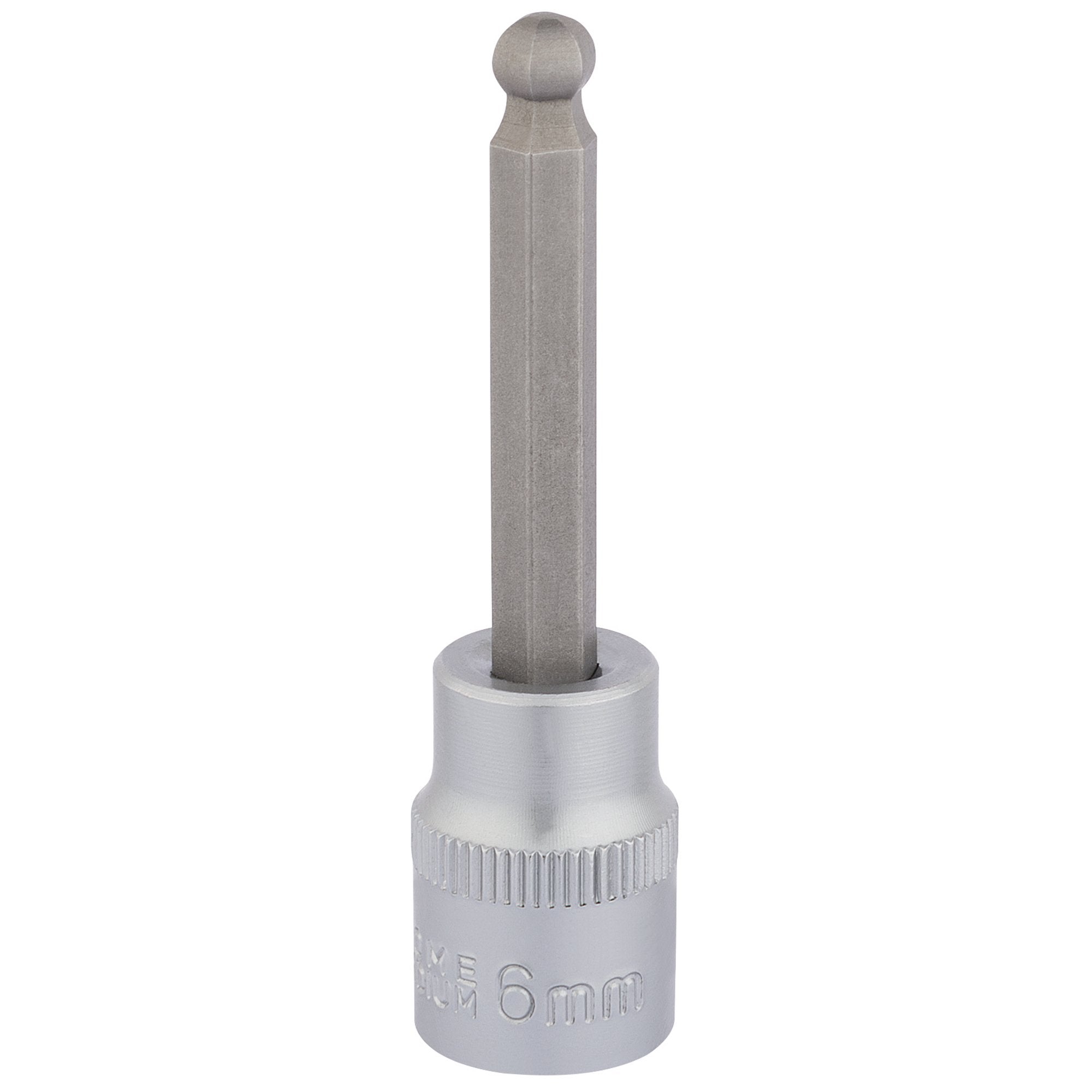 Ball-End-Hexagonal-Socket-Bits,-3/8"-Sq.-Dr.,-6mm