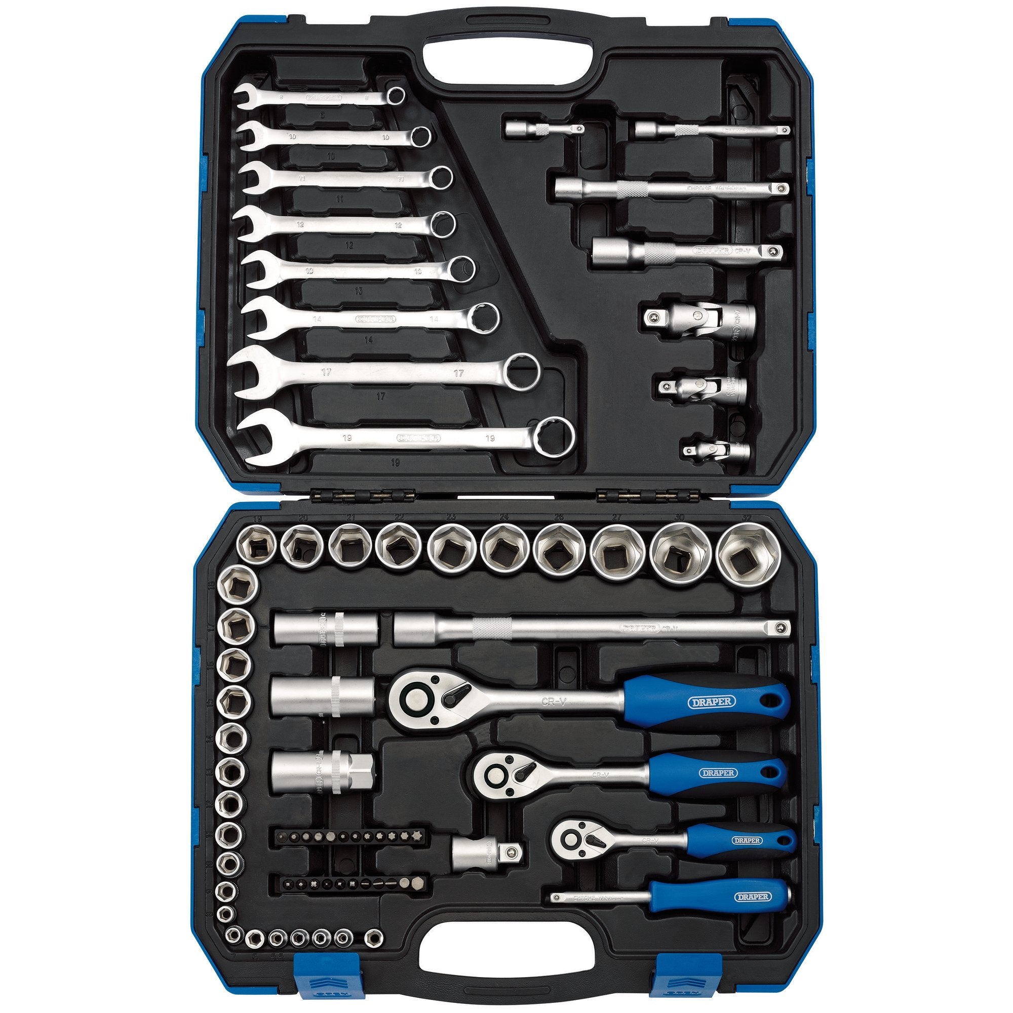 Metric-Tool-Kit,-1/4",-3/8"-and-1/2"-Sq.-Dr.-(75-Piece)