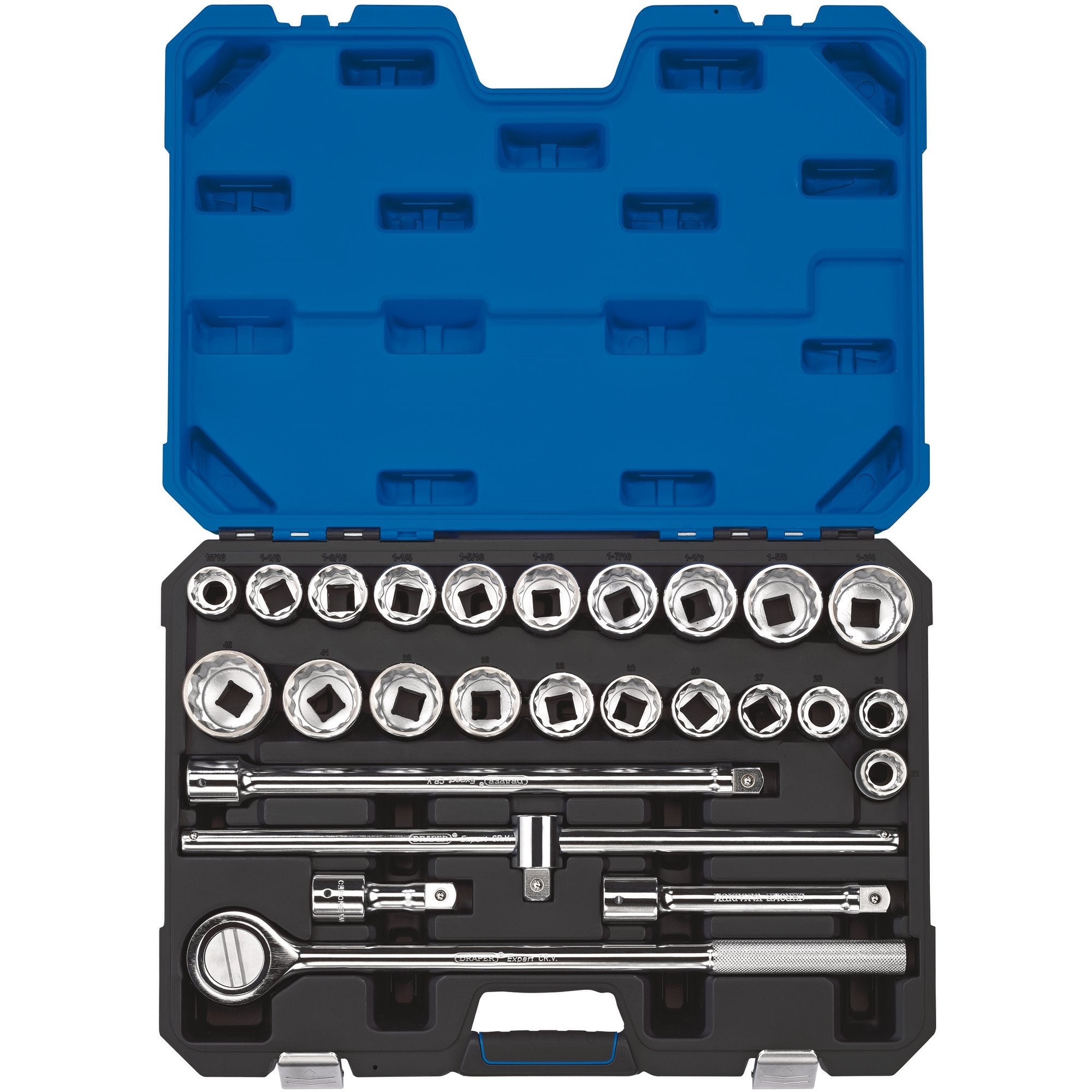 Combined-MM/AF-Socket-Set,-3/4"-Sq.-Dr.-(26-Piece)