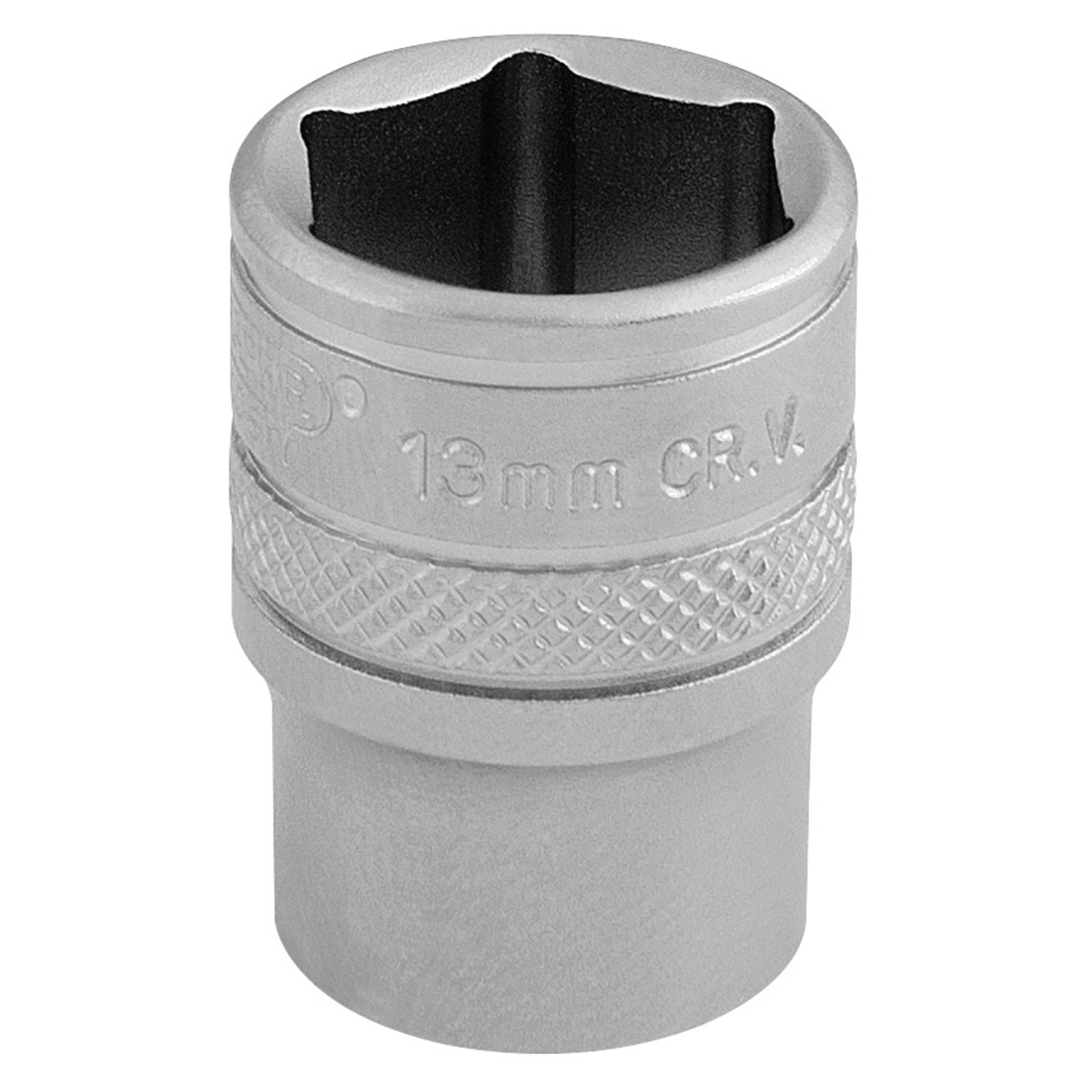 Socket,-1/4"-Sq.-Dr.,-13mm