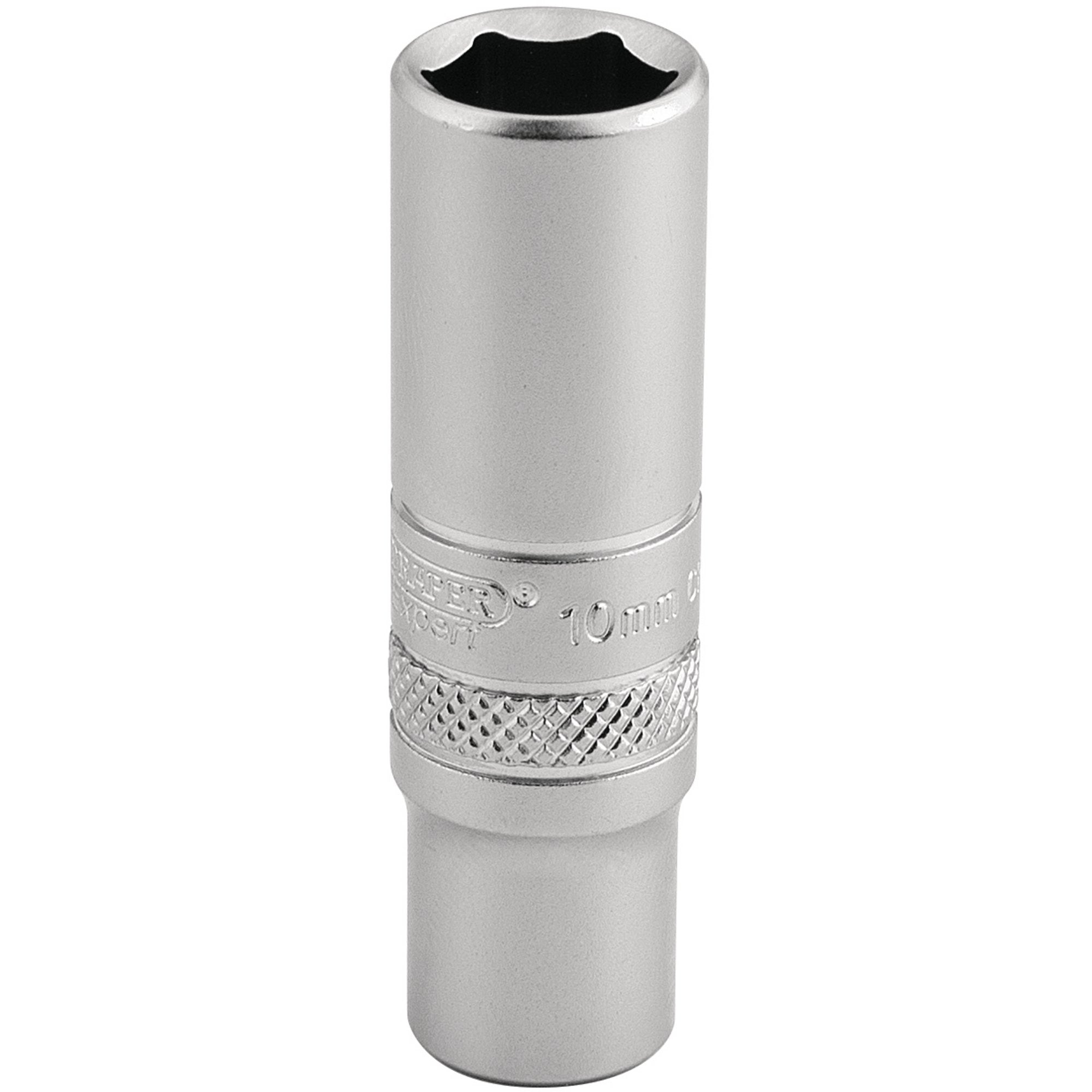 6-Point-Deep-Socket,-1/4"-Sq.-Dr.,-10mm