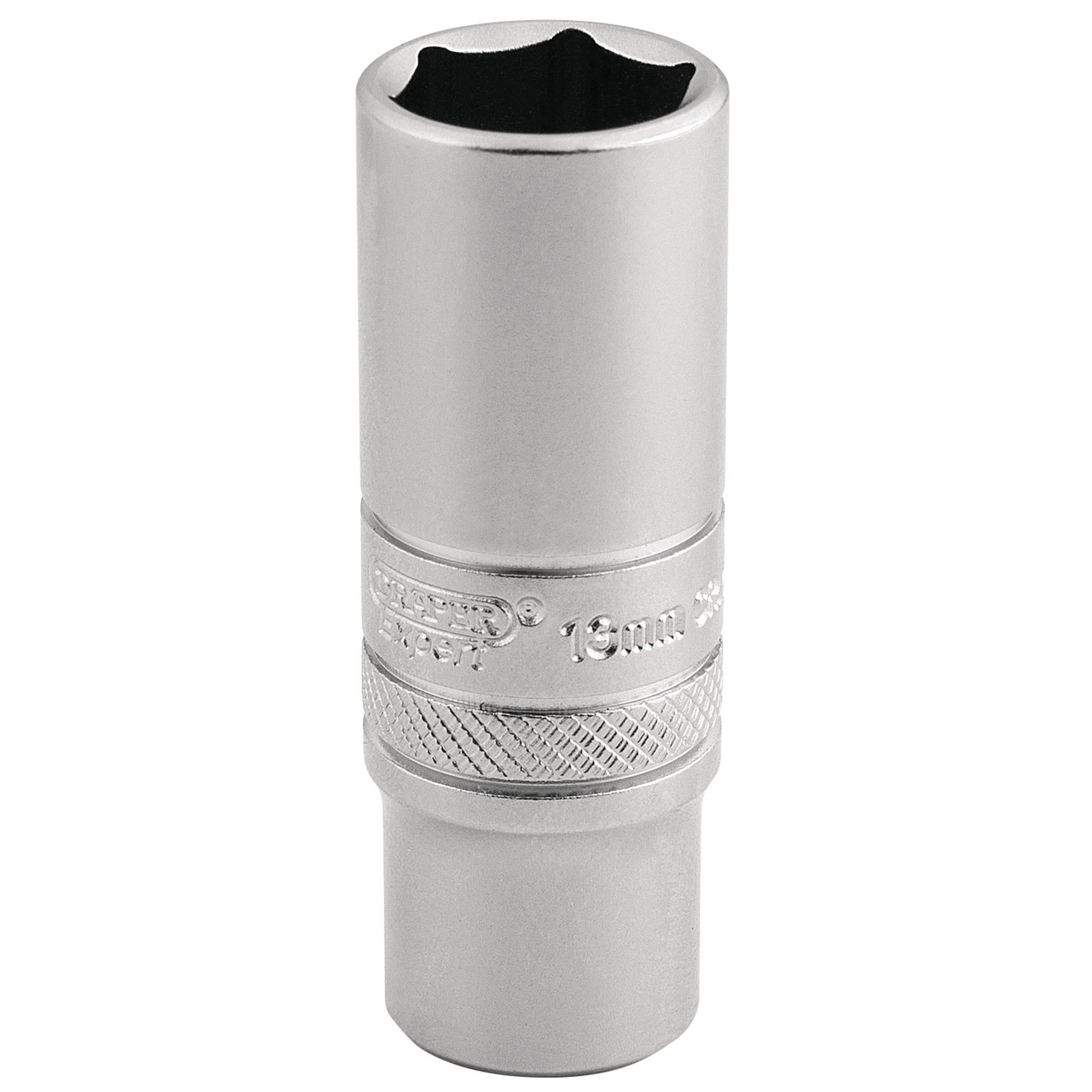 6-Point-Deep-Socket,-1/4"-Sq.-Dr.,-13mm