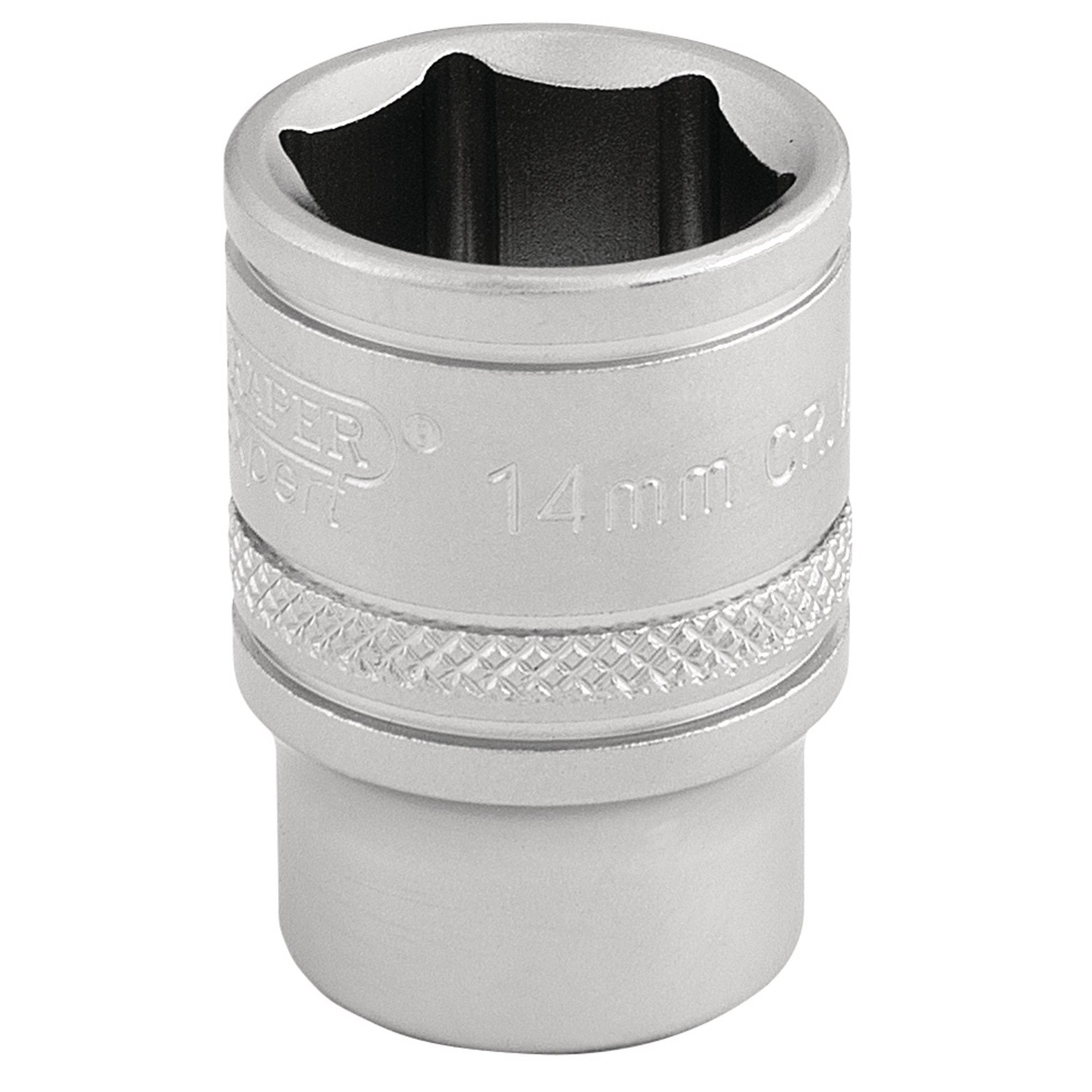 6-Point-Metric-Socket,-3/8"-Sq.-Dr.,-14mm