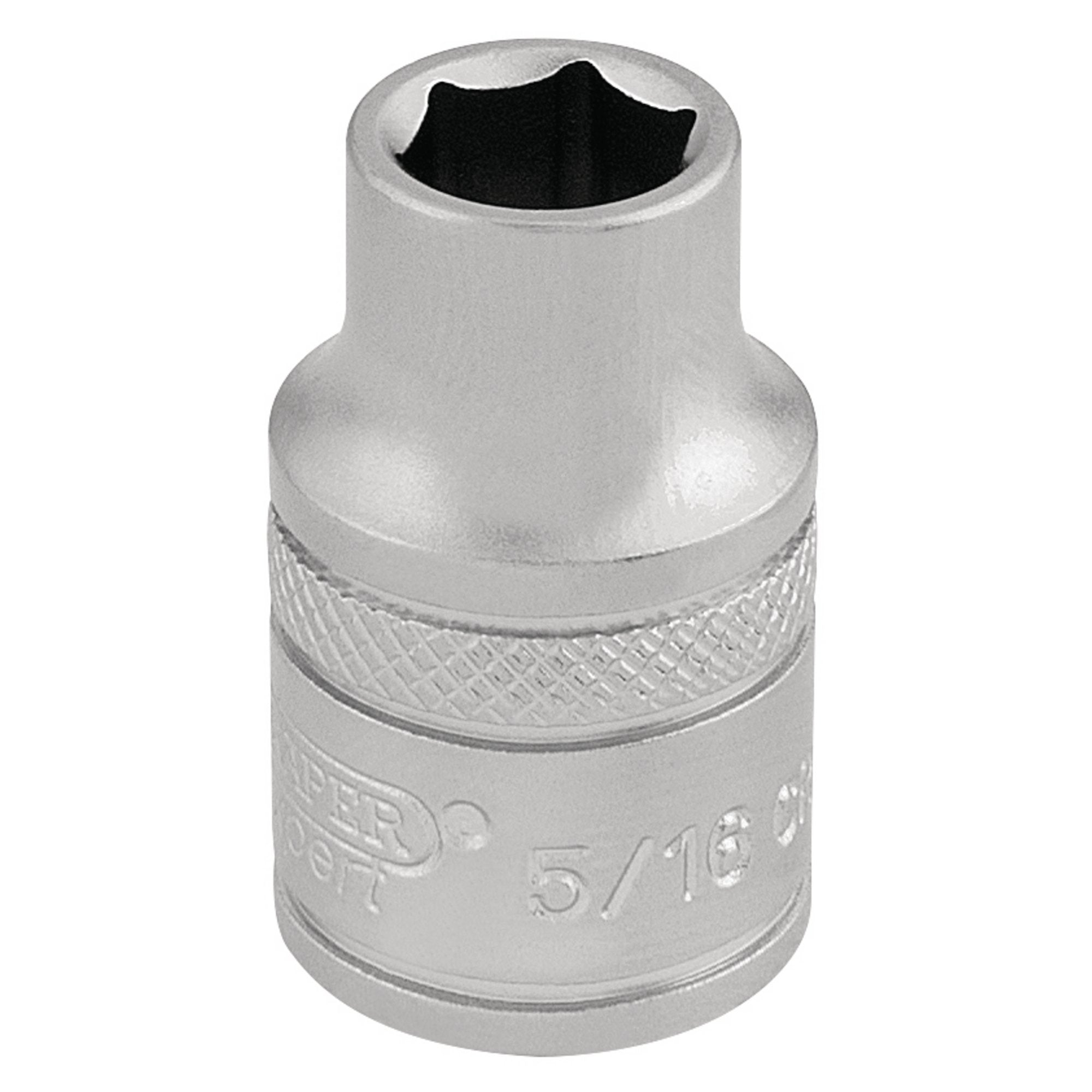 6-Point-Imperial-Socket,-3/8"-Sq.-Dr.,-5/16"