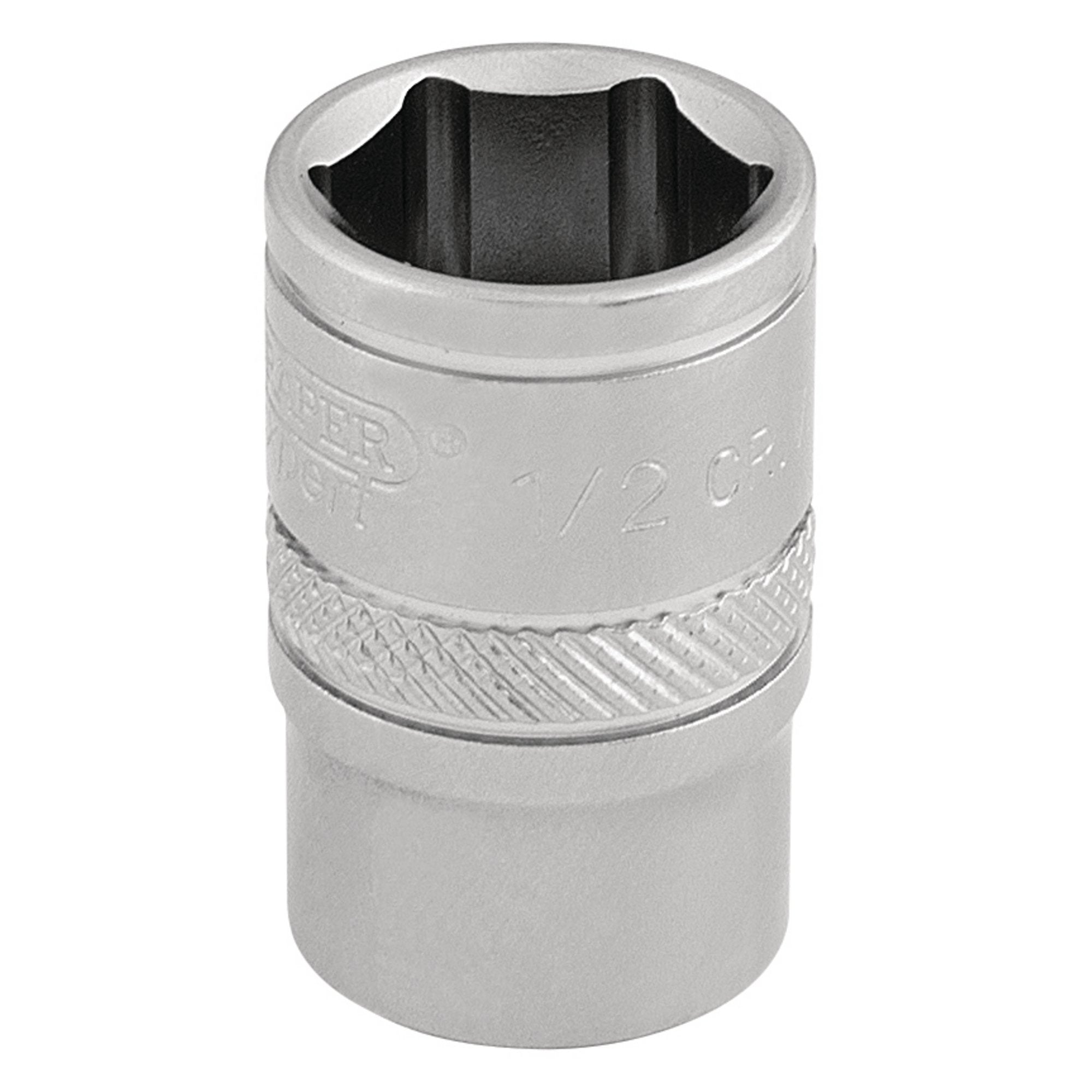 6-Point-Imperial-Socket,-3/8"-Sq.-Dr.,-1/2"