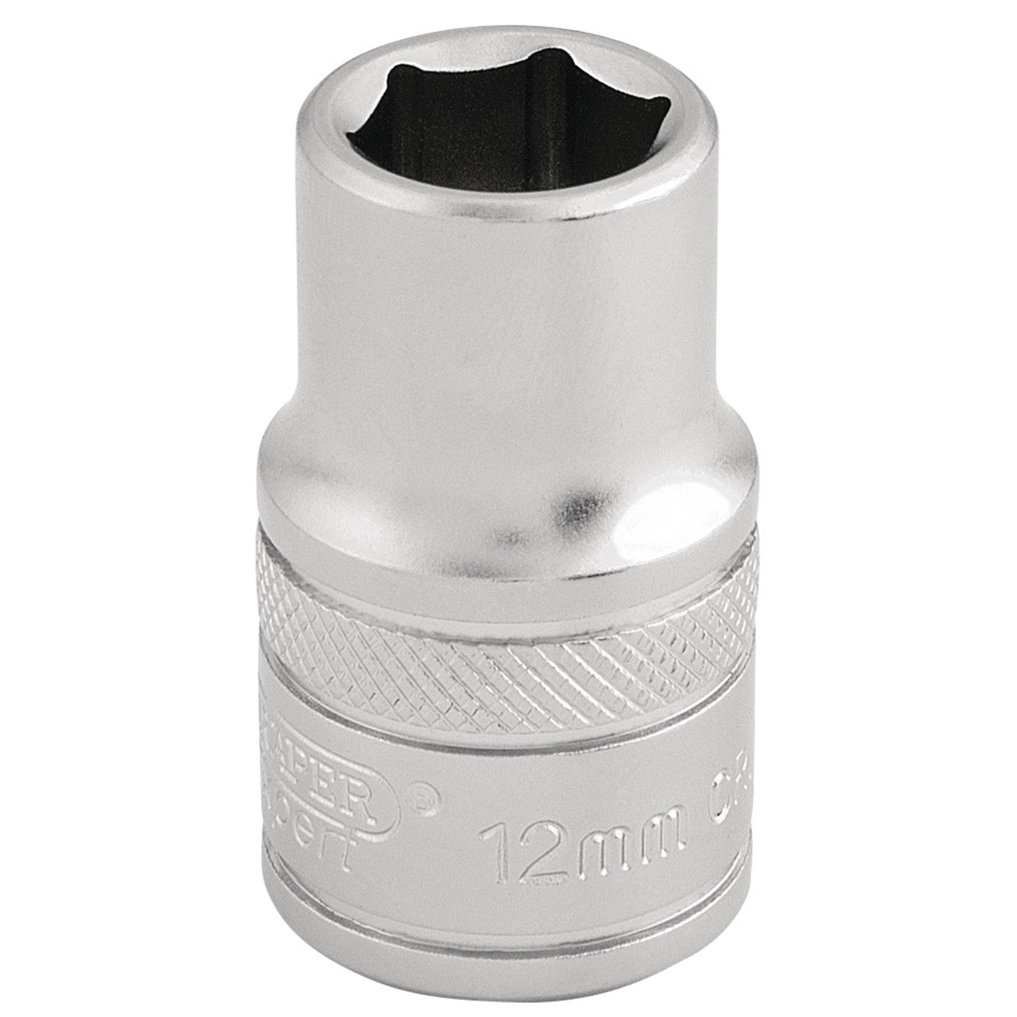 6-Point-Metric-Socket,-1/2"-Sq.-Dr.,-12mm