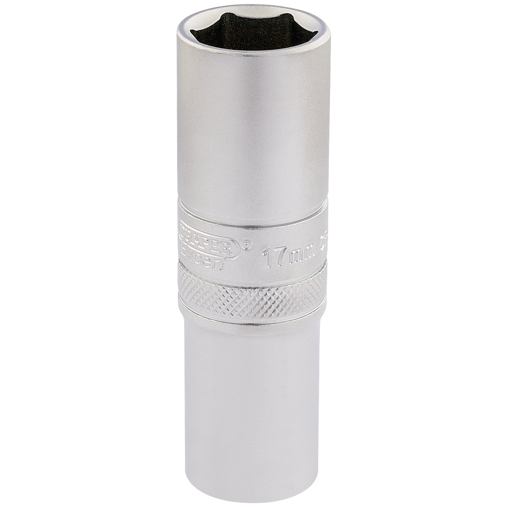 6-Point-Metric-Deep-Socket,-1/2"-Sq.-Dr.,-17mm