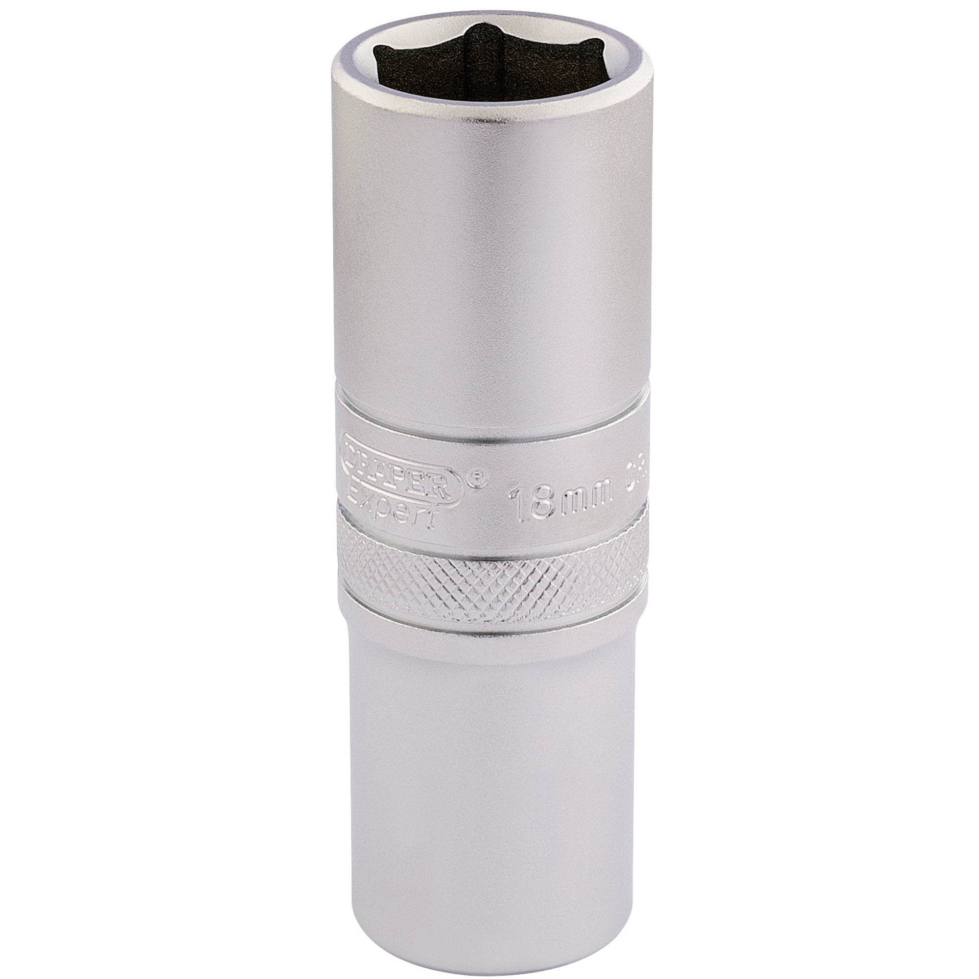 6-Point-Metric-Deep-Socket,-1/2"-Sq.-Dr.,-18mm