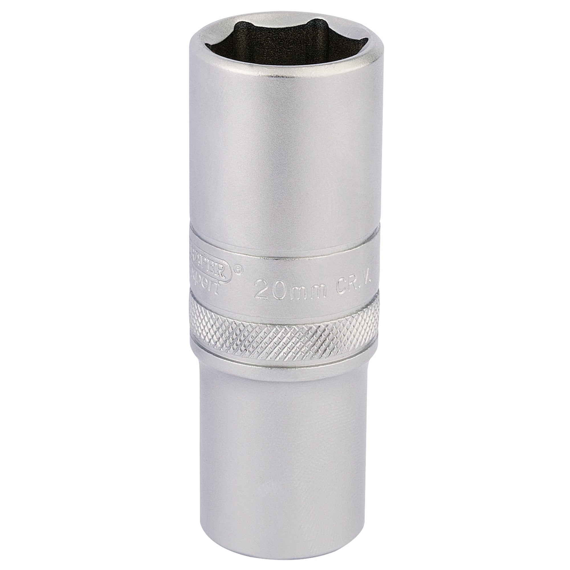6-Point-Metric-Deep-Socket,-1/2"-Sq.-Dr.,-20mm