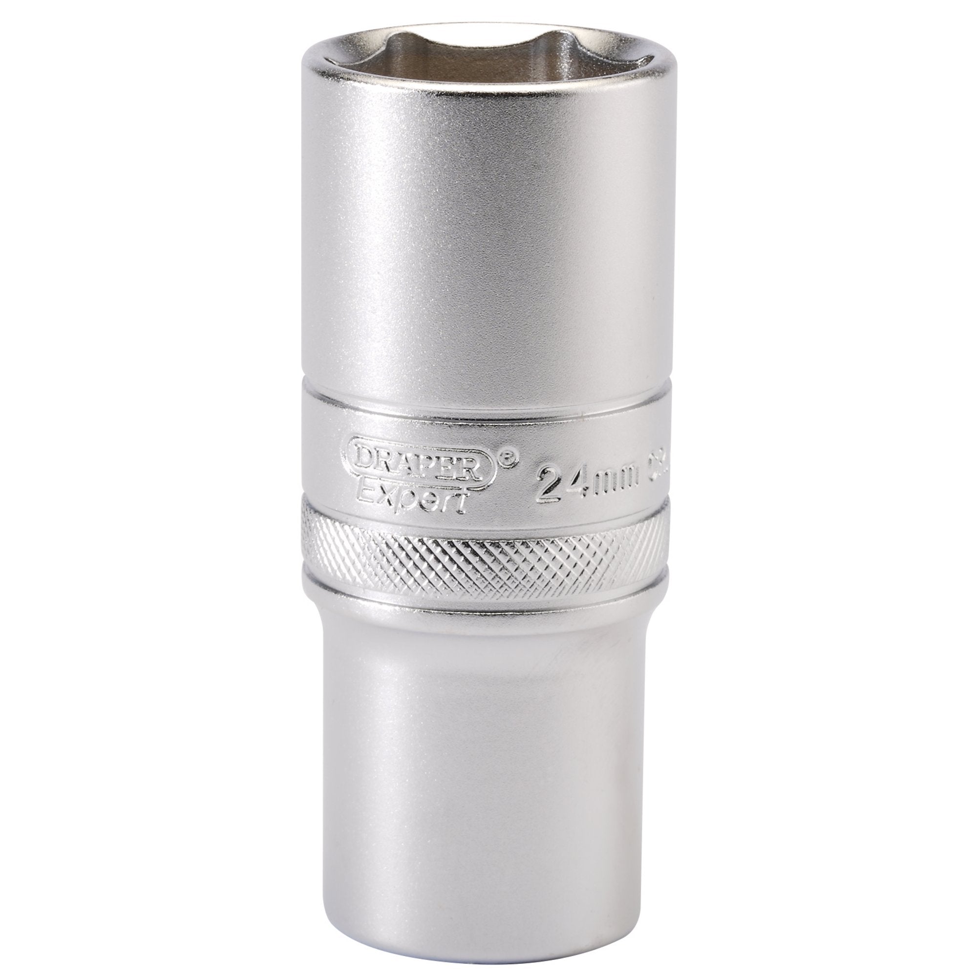 6-Point-Metric-Deep-Socket,-1/2"-Sq.-Dr.,-24mm
