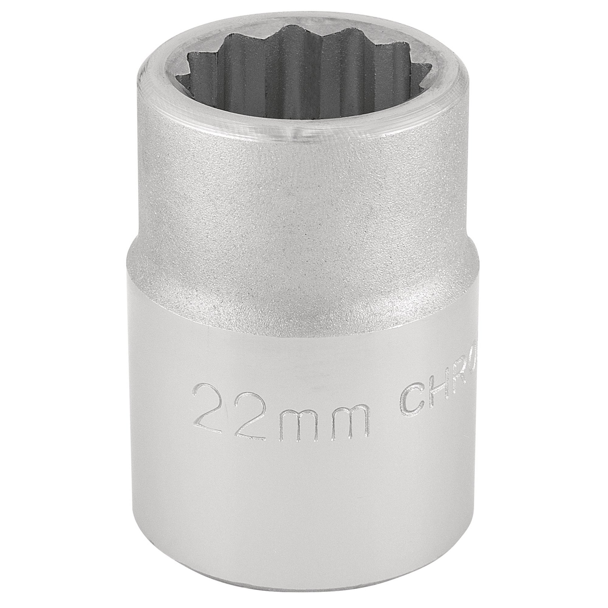12-Point-Socket,-3/4"-Sq.-Dr.,-22mm