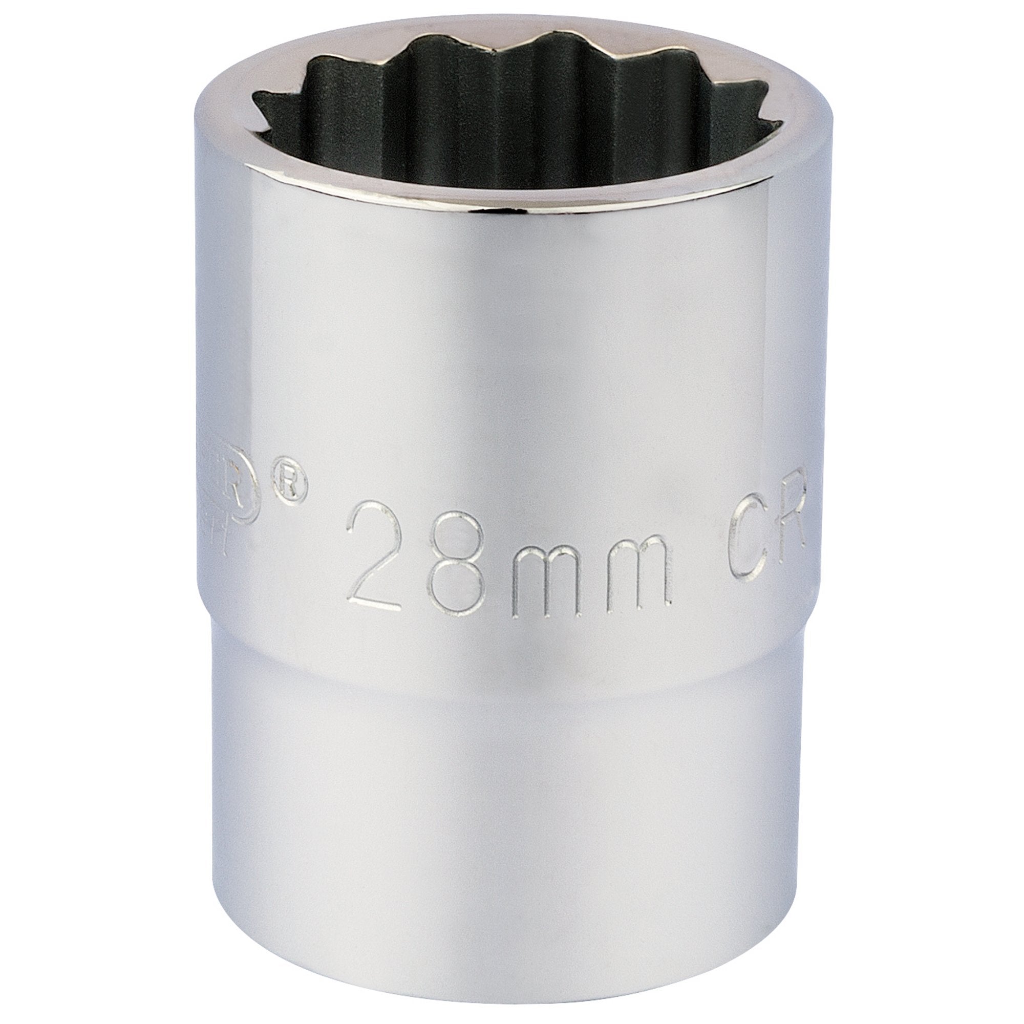 12-Point-Socket,-3/4"-Sq.-Dr.,-28mm