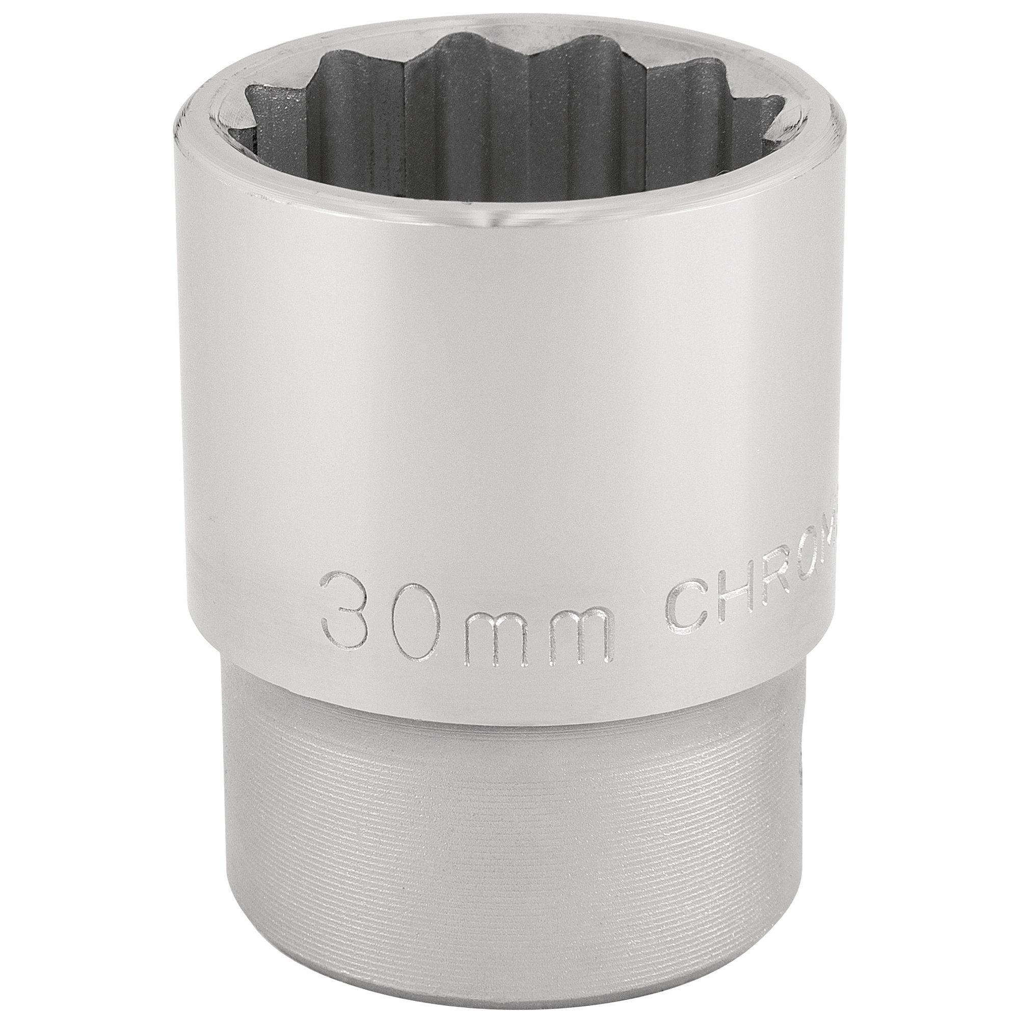 12-Point-Socket,-3/4"-Sq.-Dr.,-30mm
