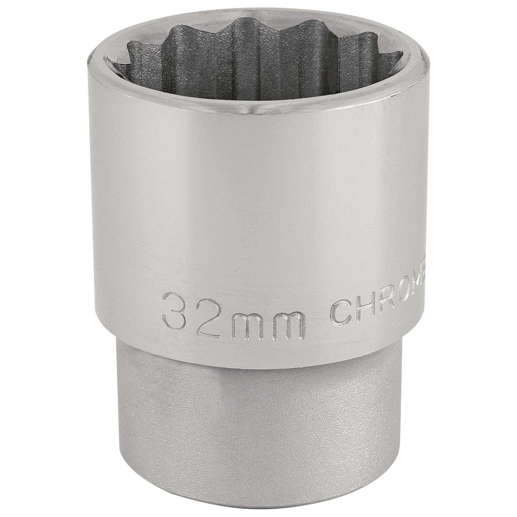12-Point-Socket,-3/4"-Sq.-Dr.,-32mm