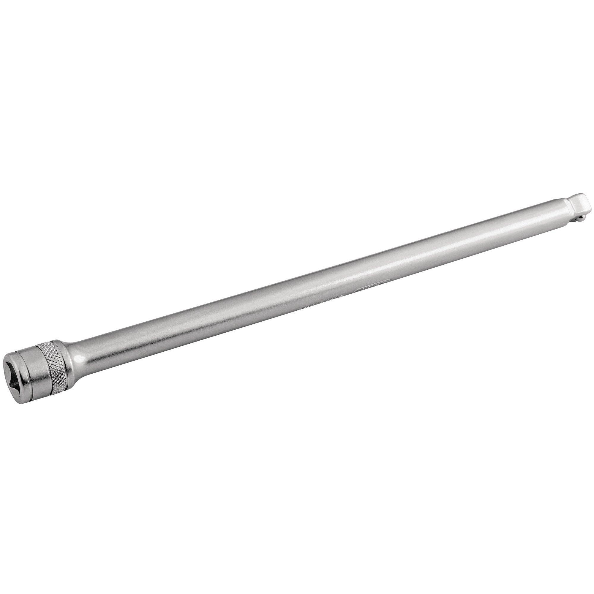 Satin-Chrome-Wobble-Extension-Bar,-3/8"-Sq.-Dr.,-250mm