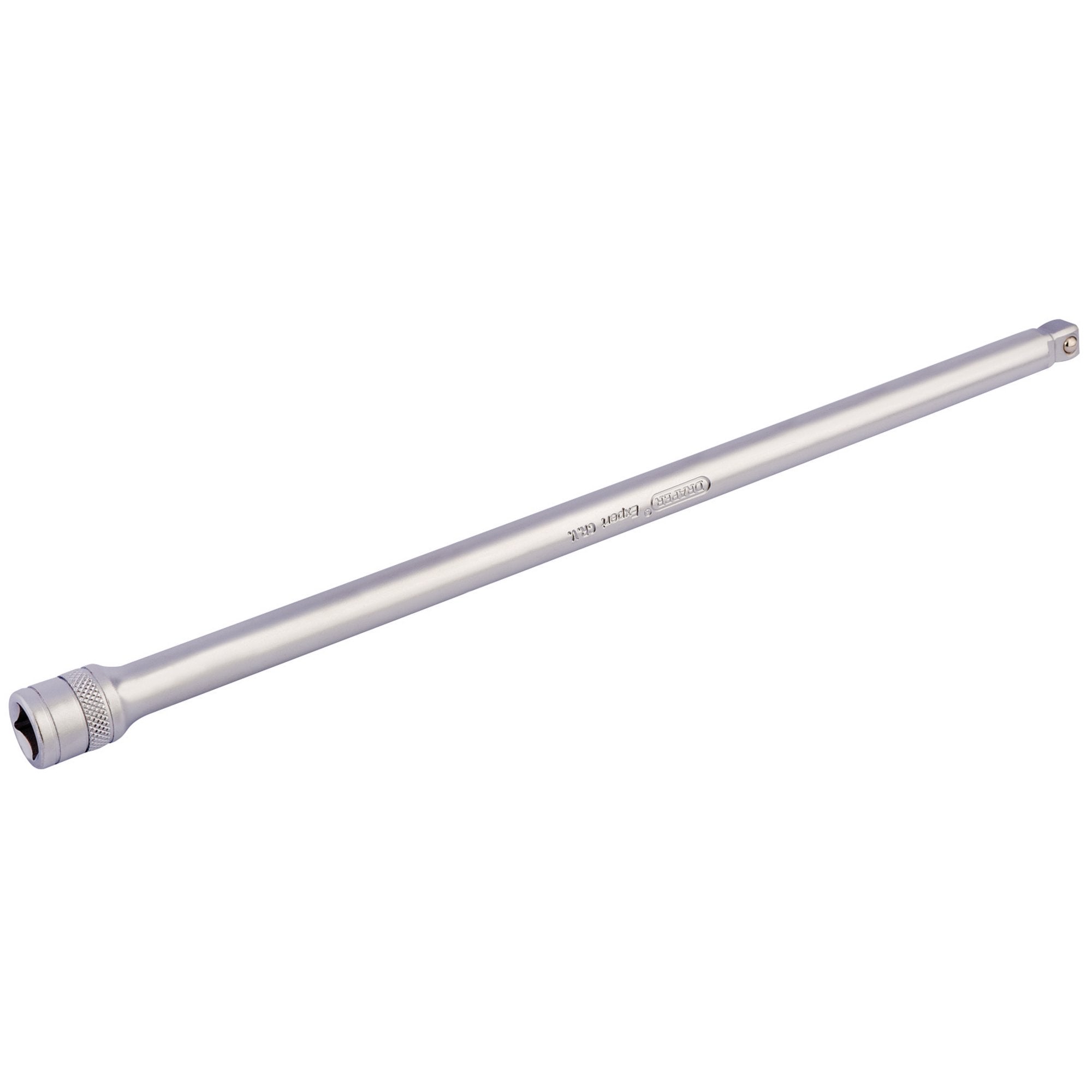 Satin-Chrome-Wobble-Extension-Bar,-3/8"-Sq.-Dr.,-300mm