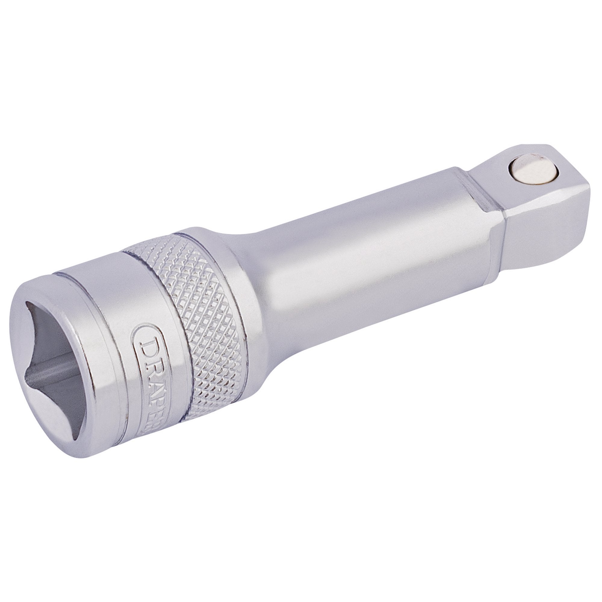 Satin-Chrome-Wobble-Extension-Bar,-1/2"-Sq.-Dr.,-75mm