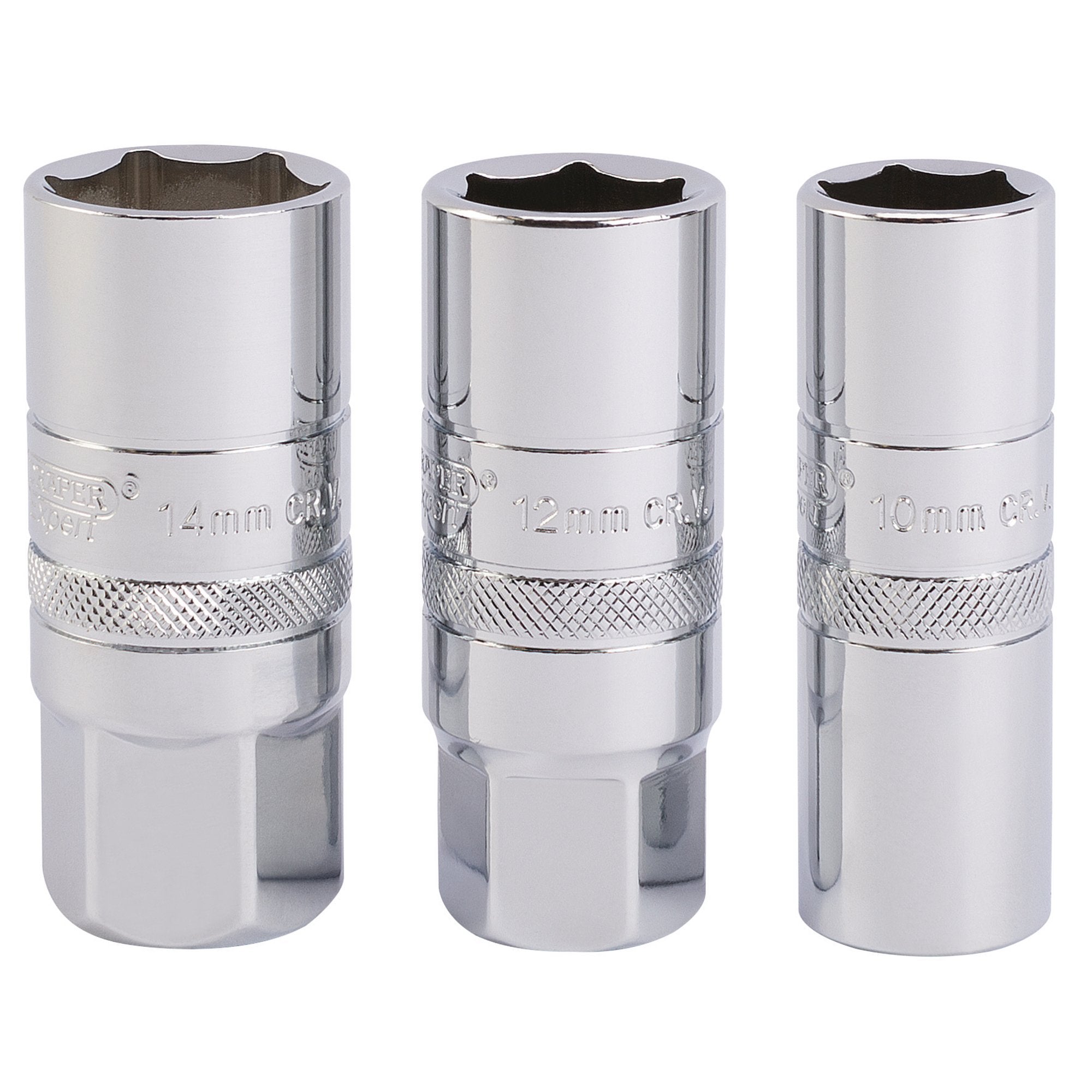 Spark-Plug-Socket-Set,-1/2"-Sq.-Dr.-(3-Piece)