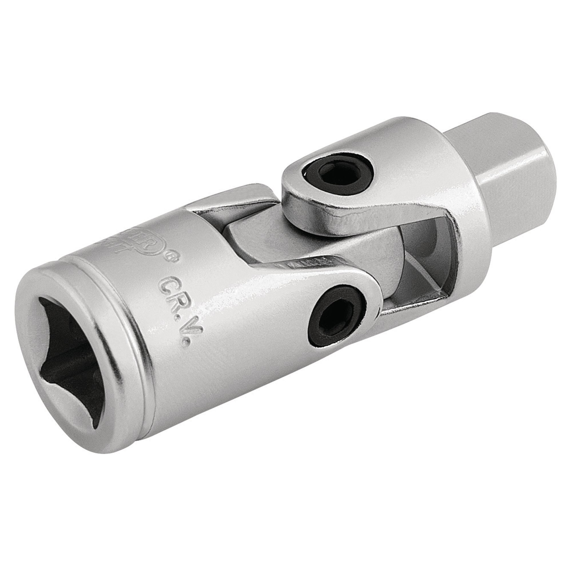 Satin-Chrome-Universal-Joint,-3/8"-Sq.-Dr.
