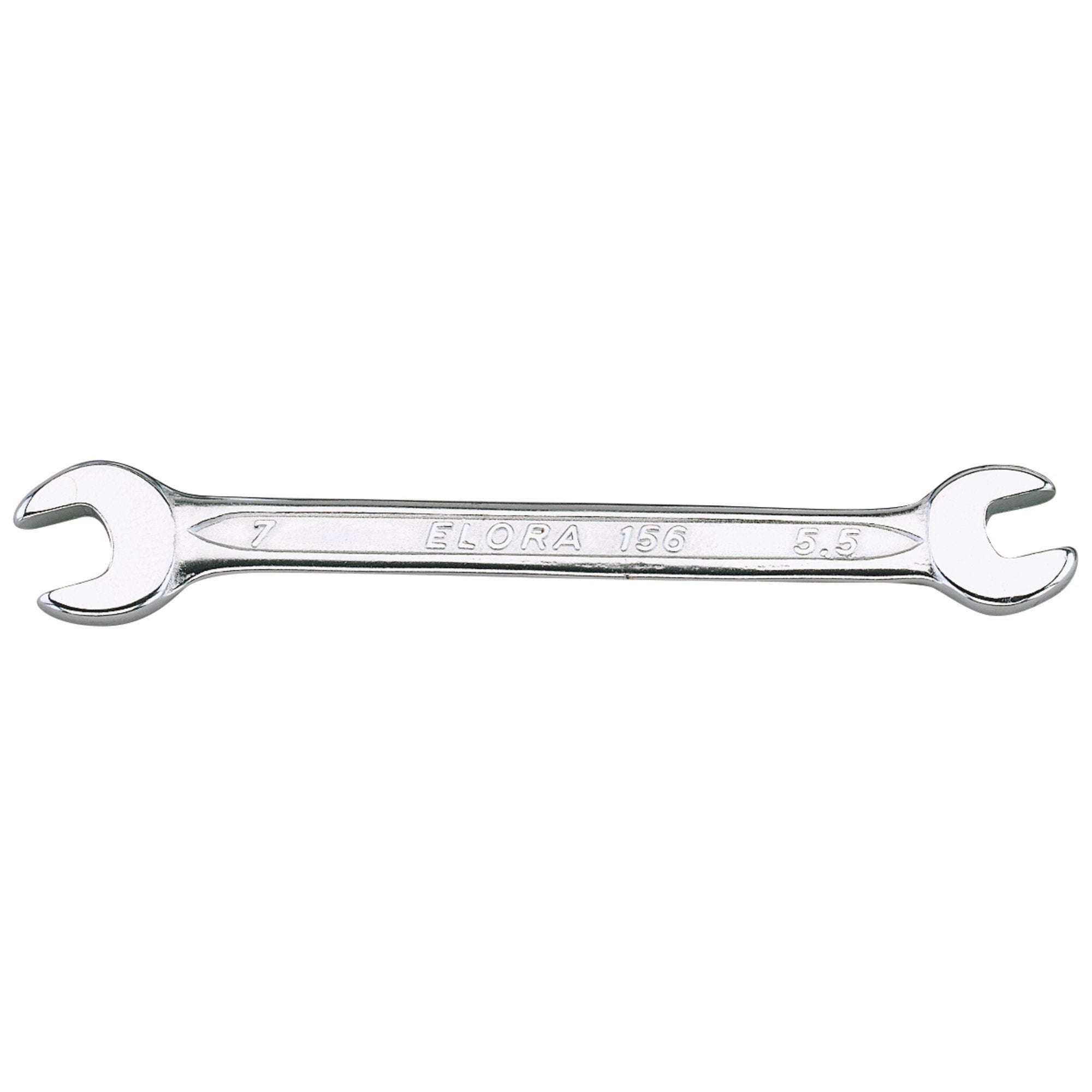 Elora-Midget-Double-Open-Ended-Spanner,-5.5-x-7mm