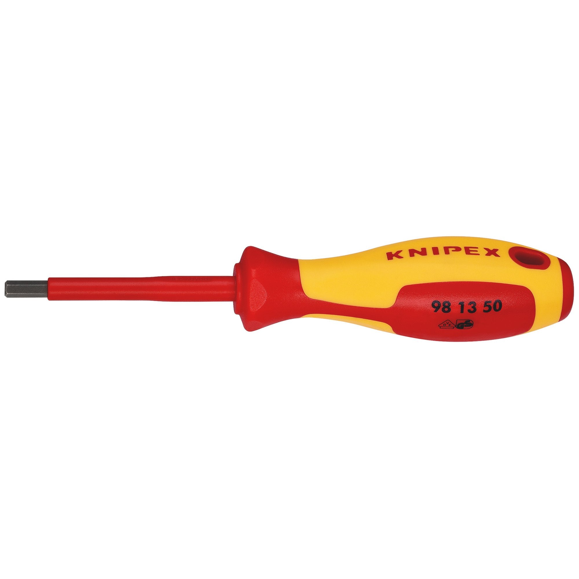 KNIPEX-98-13-50-VDE-Insulated-Hexagon-Screwdriver,-5.0-x-75mm