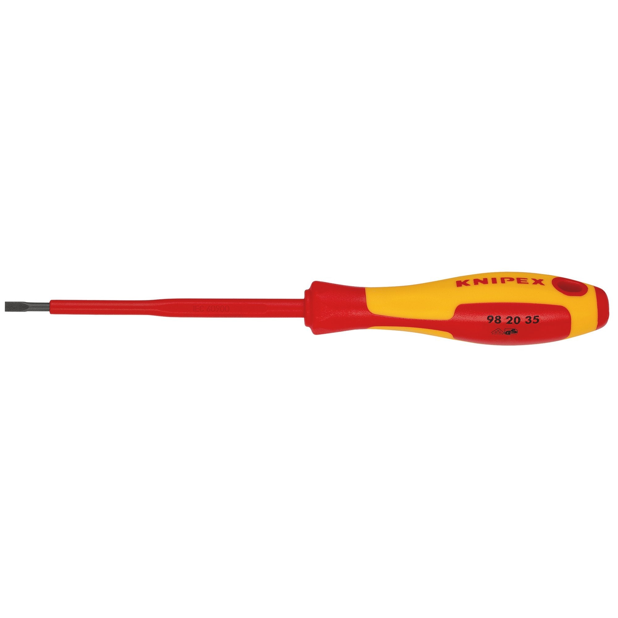 KNIPEX-98-20-35-VDE-Insulated-Slotted-Screwdriver,-3.5-x-100mm....