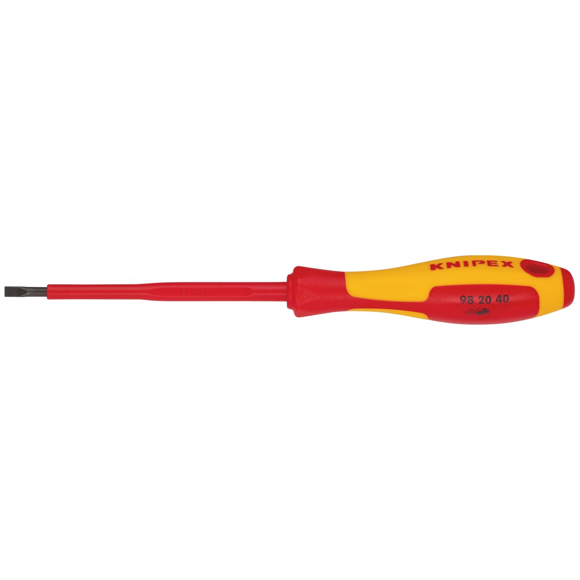 KNIPEX-98-20-40-VDE-Insulated-Slotted-Screwdriver,-4.0-x-100mm...