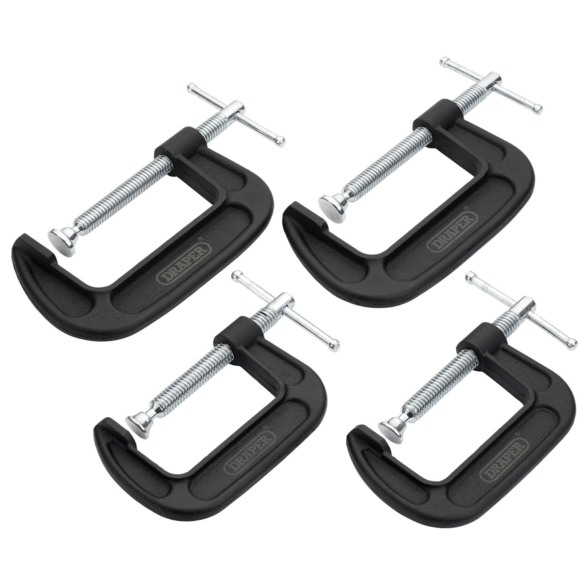 Heavy-Duty-G-Clamp-Set-(4-Piece)