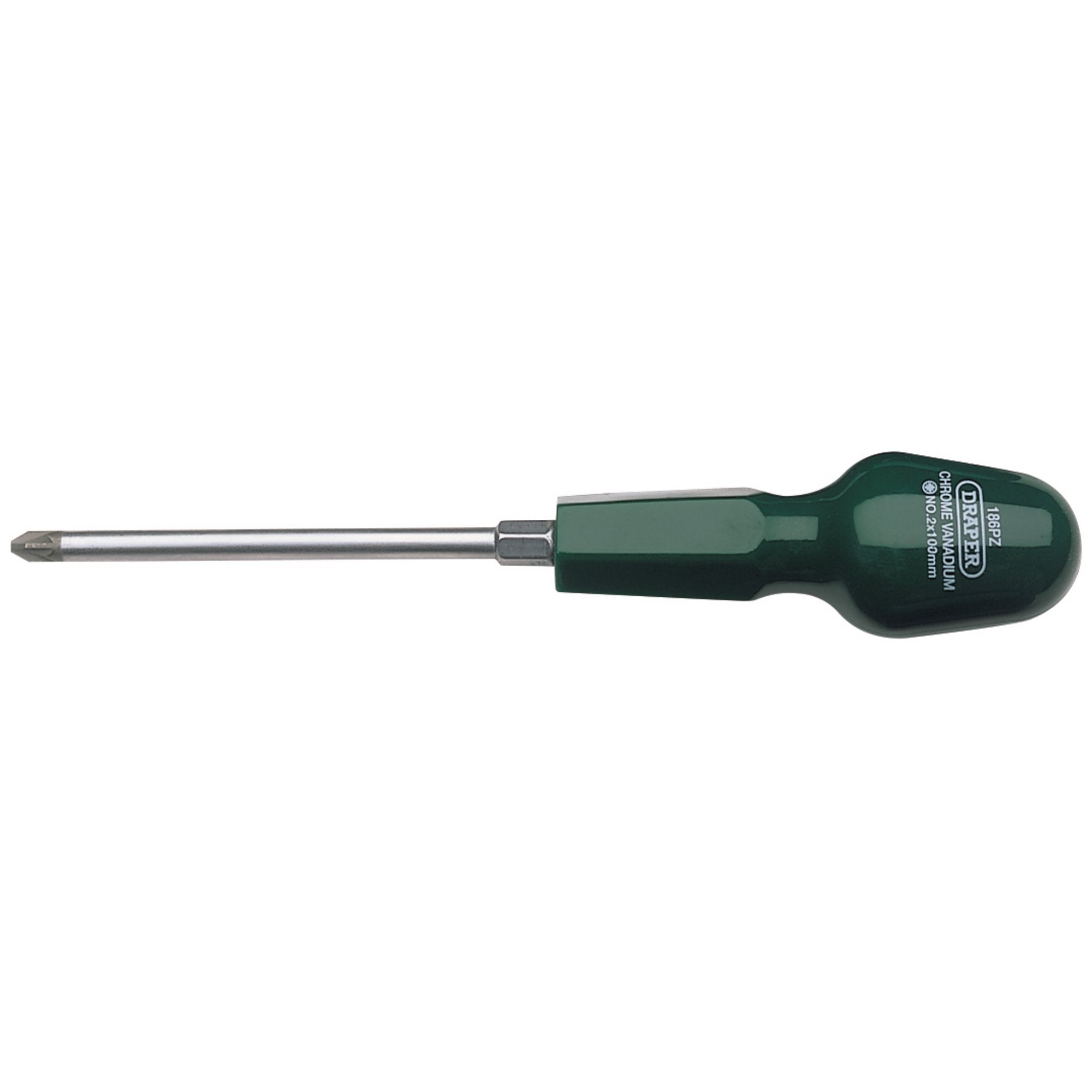 PZ-Type-Cabinet-Pattern-Screwdriver,-No.2-x-100mm-(Sold-Loose)