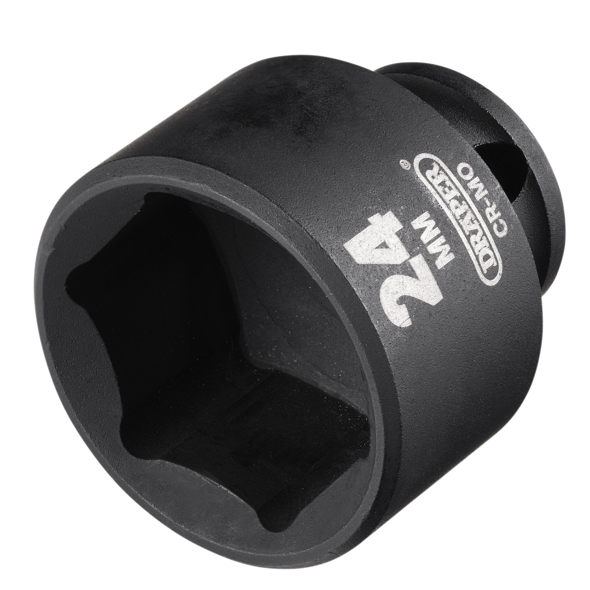 Draper-HI-TORQ®-Metric-Impact-Socket,-3/8"-Sq.-Dr.,-24mm