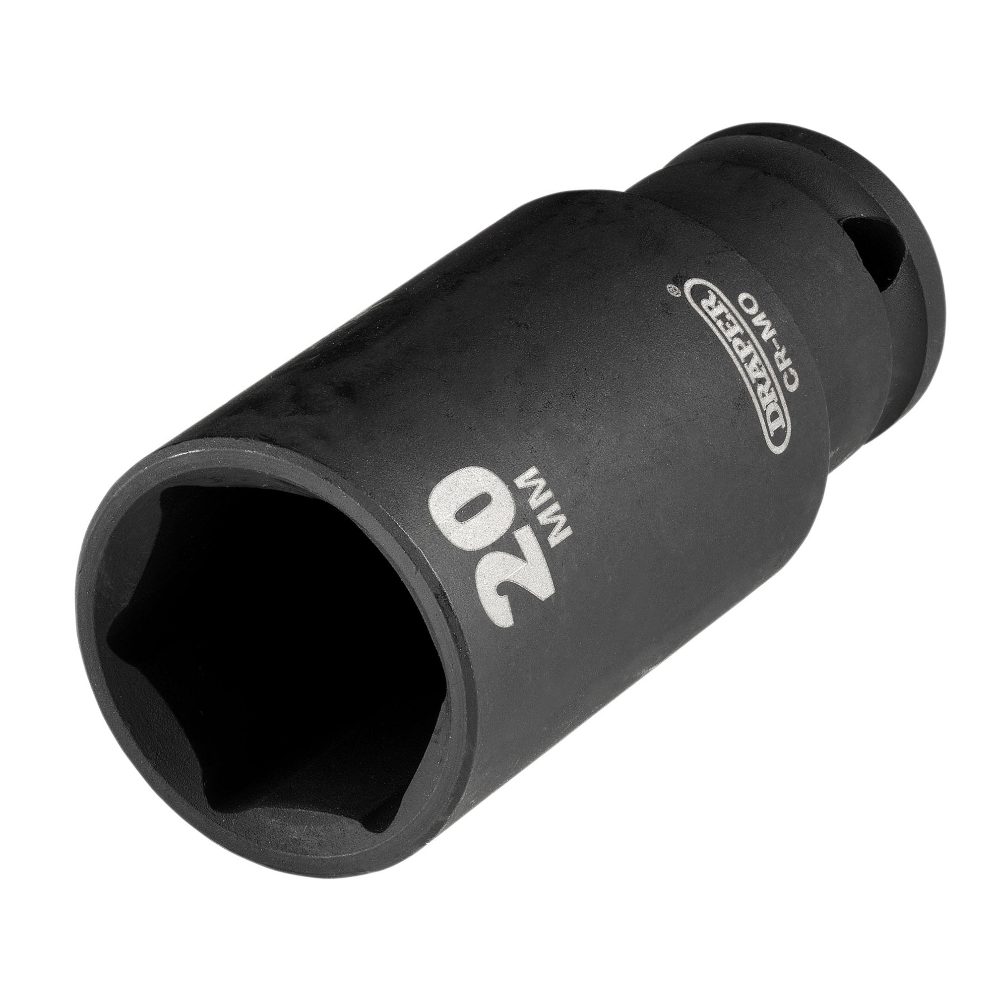 Draper-HI-TORQ®-Metric-Deep-Impact-Socket,-3/8"-Sq.-Dr.,-20mm