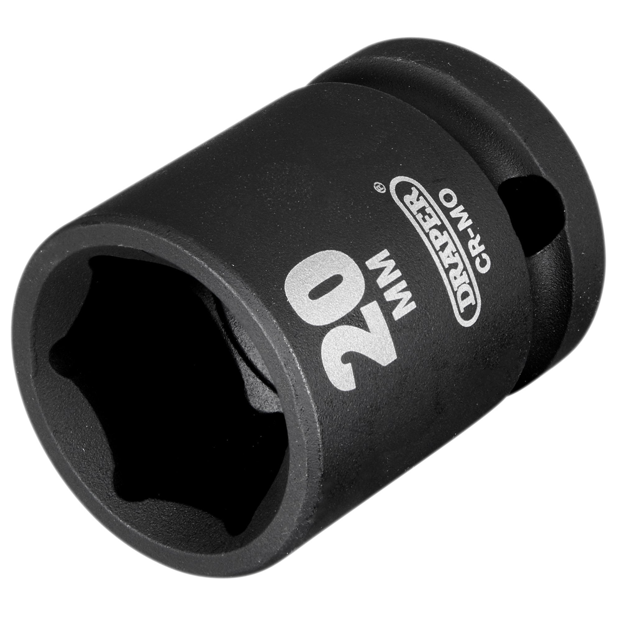 Draper-Hi-TORQ®-Impact-Socket,-1/2"-Sq.-Dr.,-20mm