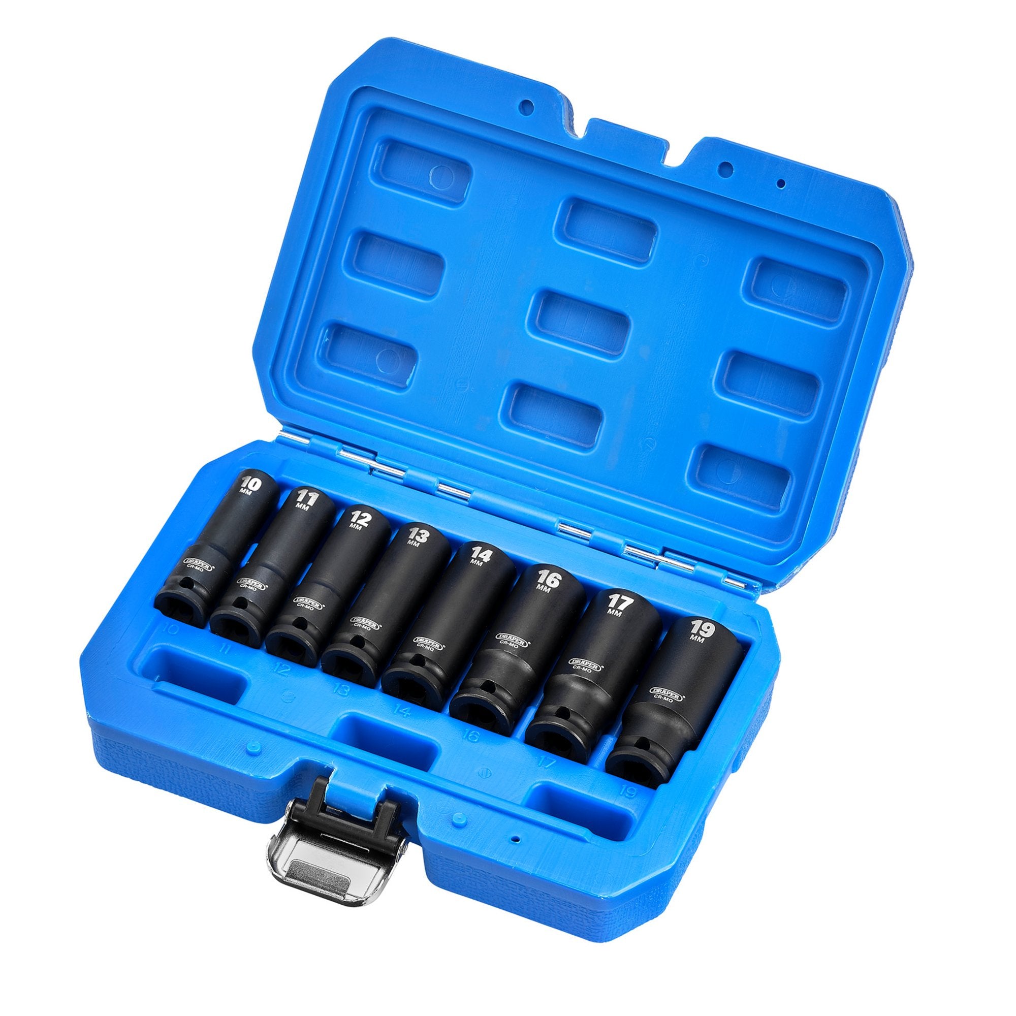 Draper-HI-TORQ®-Metric-Deep-Impact-Socket-Set,-3/8"-Sq.-Dr.-(8-Piece)