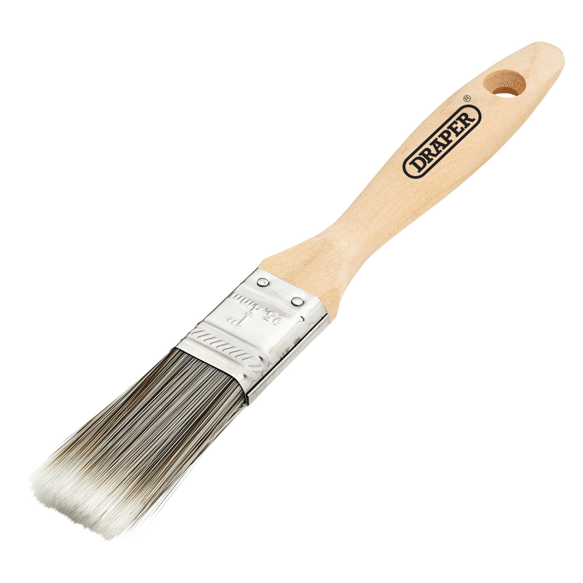 Paint-Brush-with-Wood-Handle,-1"