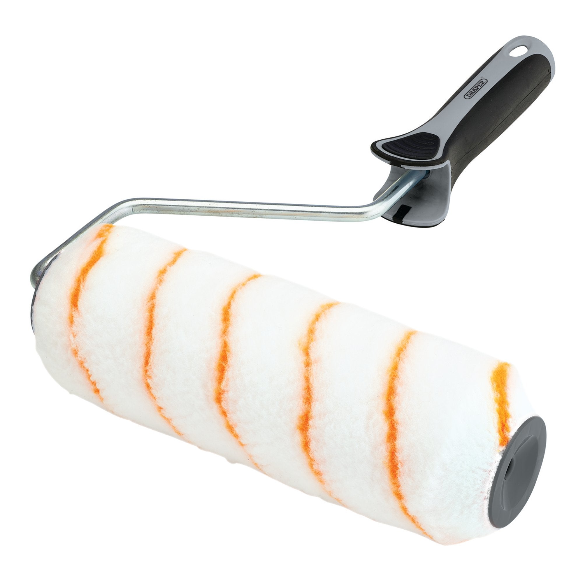 Long-Pile-Polyester-Paint-Roller-with-Soft-Grip-Handle,-9"/230mm