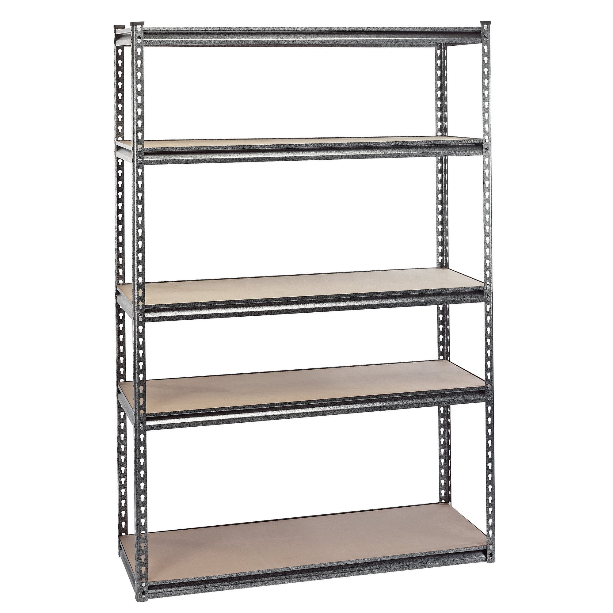 Draper-Expert-Heavy-Duty-Steel-Shelving-Unit,-5-Shelves,-L1220-x-W450-x-H1830mm