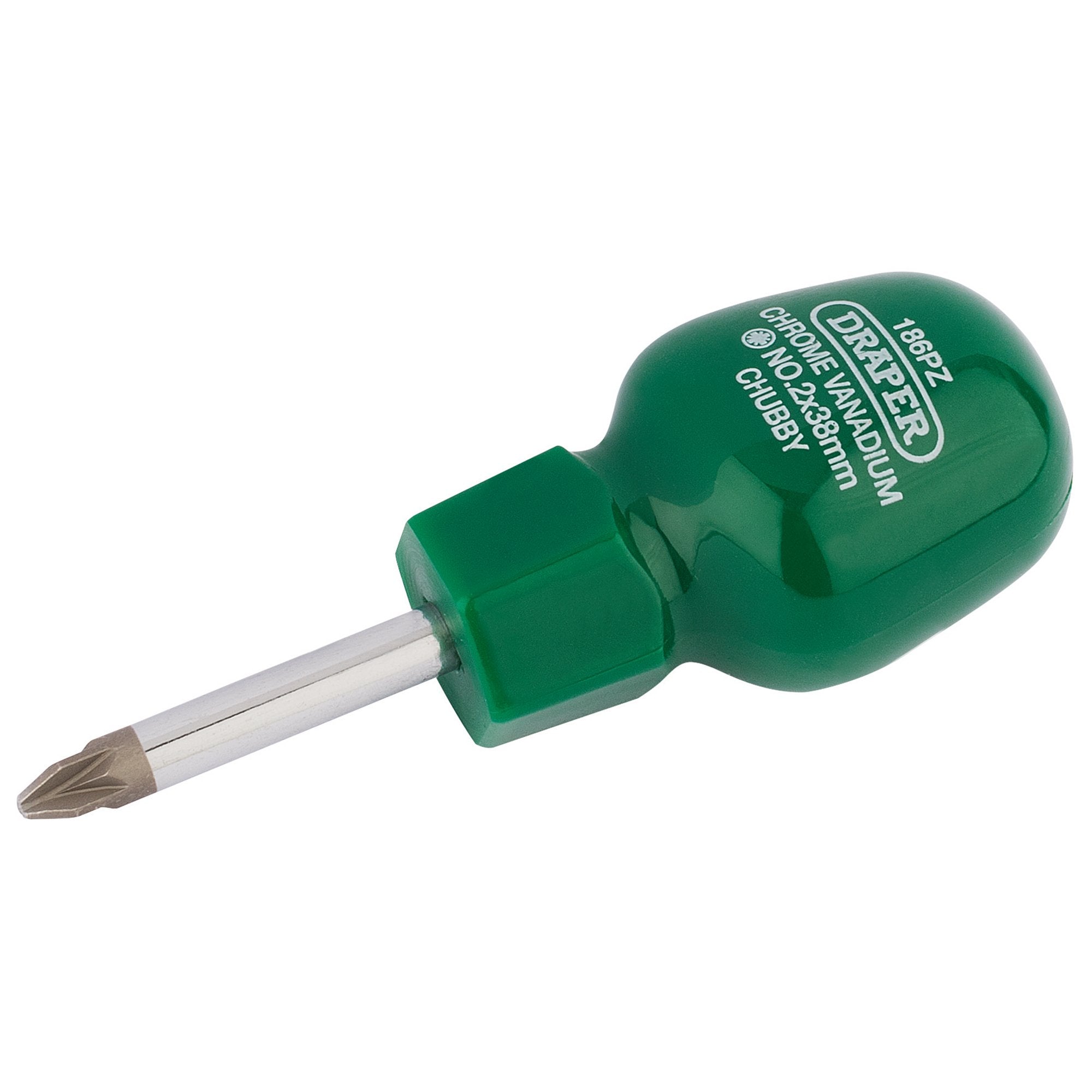PZ-Type-Cabinet-Pattern-Chubby-Screwdriver,-No.2-x-38mm-(Sold-Loose)