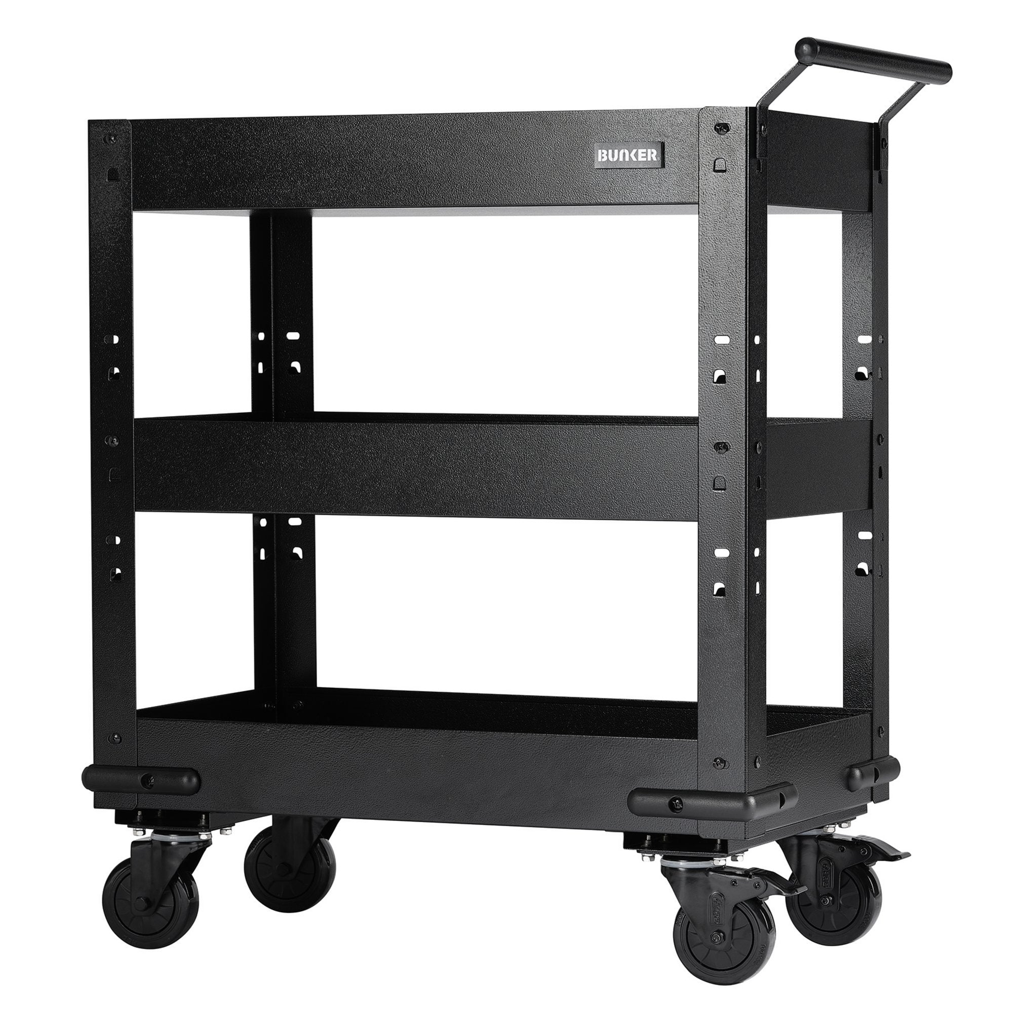 BUNKER®-3-Tier-Trolley-with-Pull-Handle,-714mm