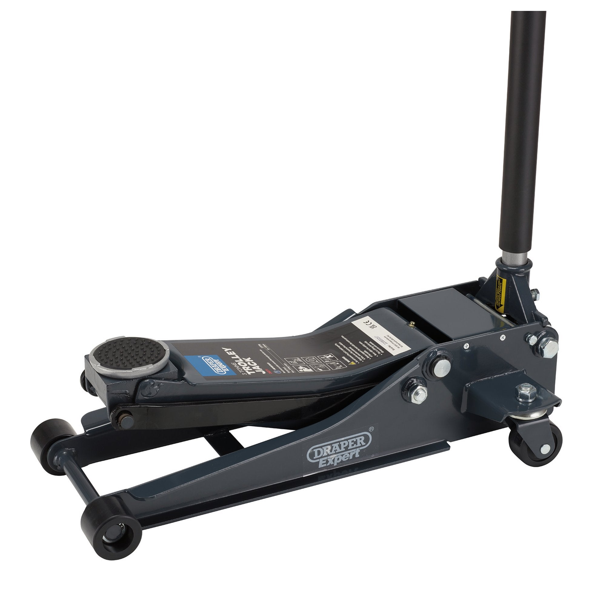 Draper-Expert-Professional-Low-Profile-Garage-Trolley-Jack,-3-Tonne