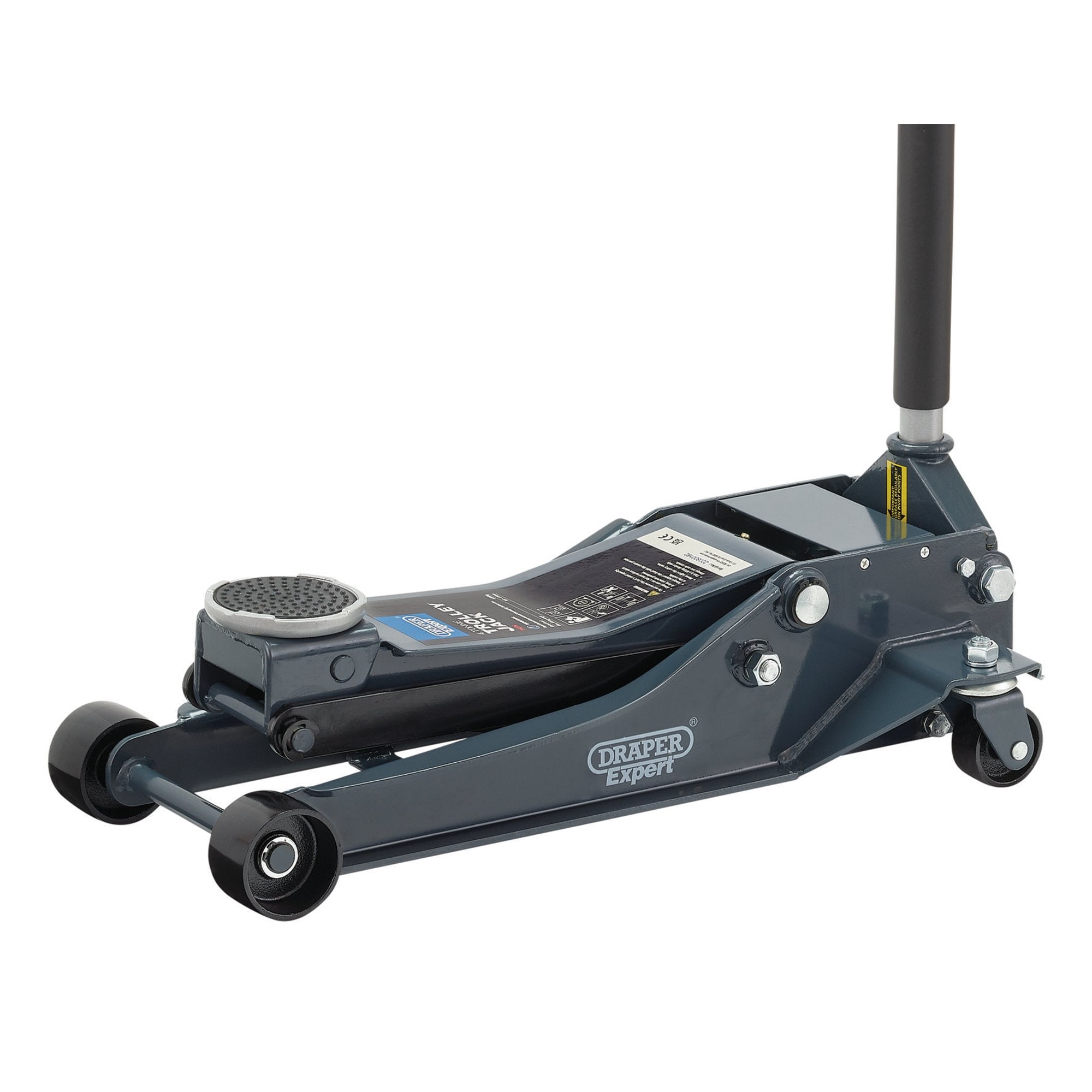 Draper-Expert-Professional-Low-Profile-Garage-Trolley-Jack,-4-Tonne