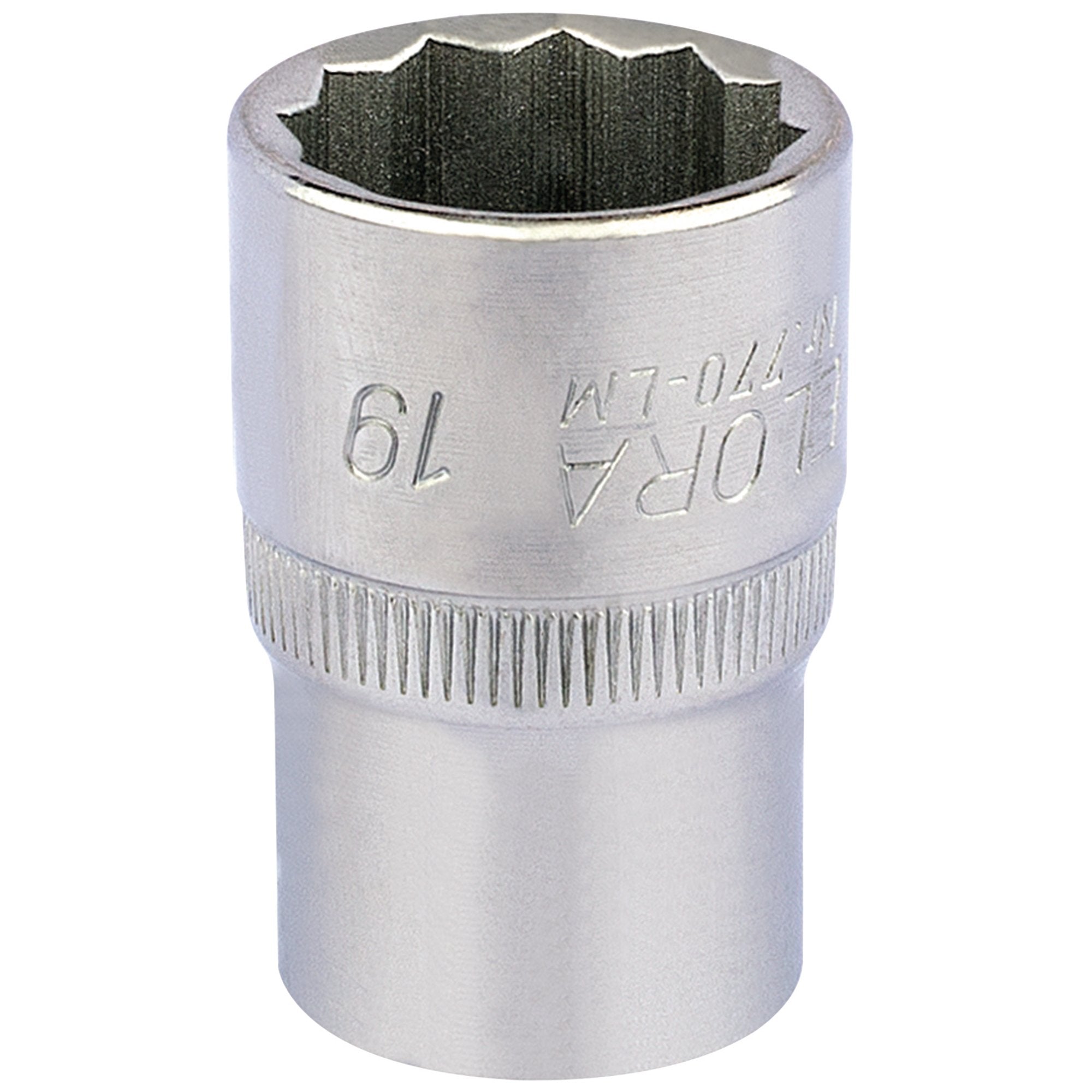 Elora-Bi-Hexagon-Socket,-1/2"-Sq.-Dr.,-19mm